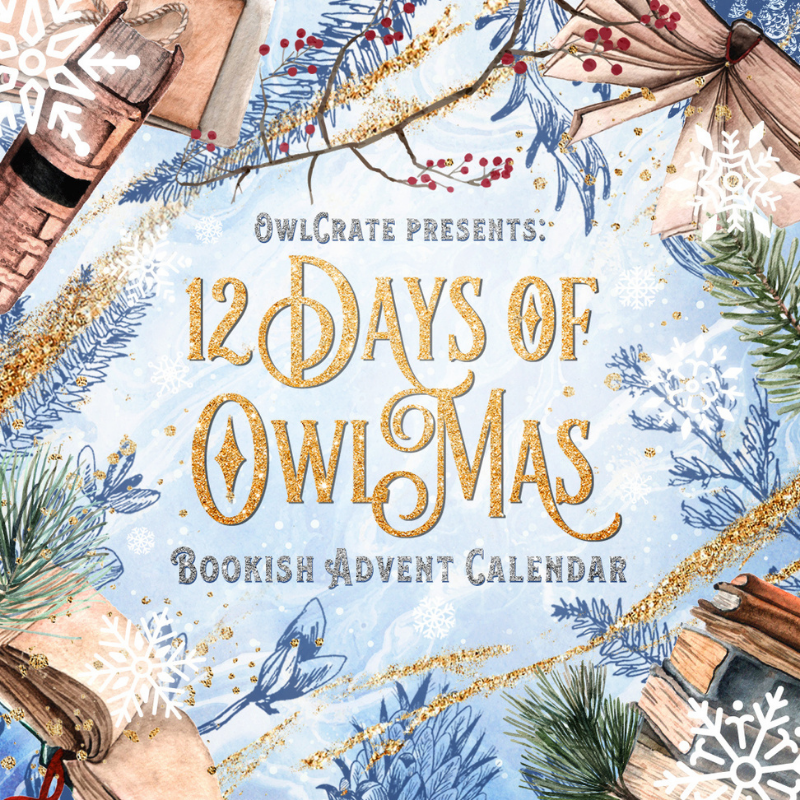 Announcing THE 12 DAYS OF OWLMAS Bookish Advent Calendar!