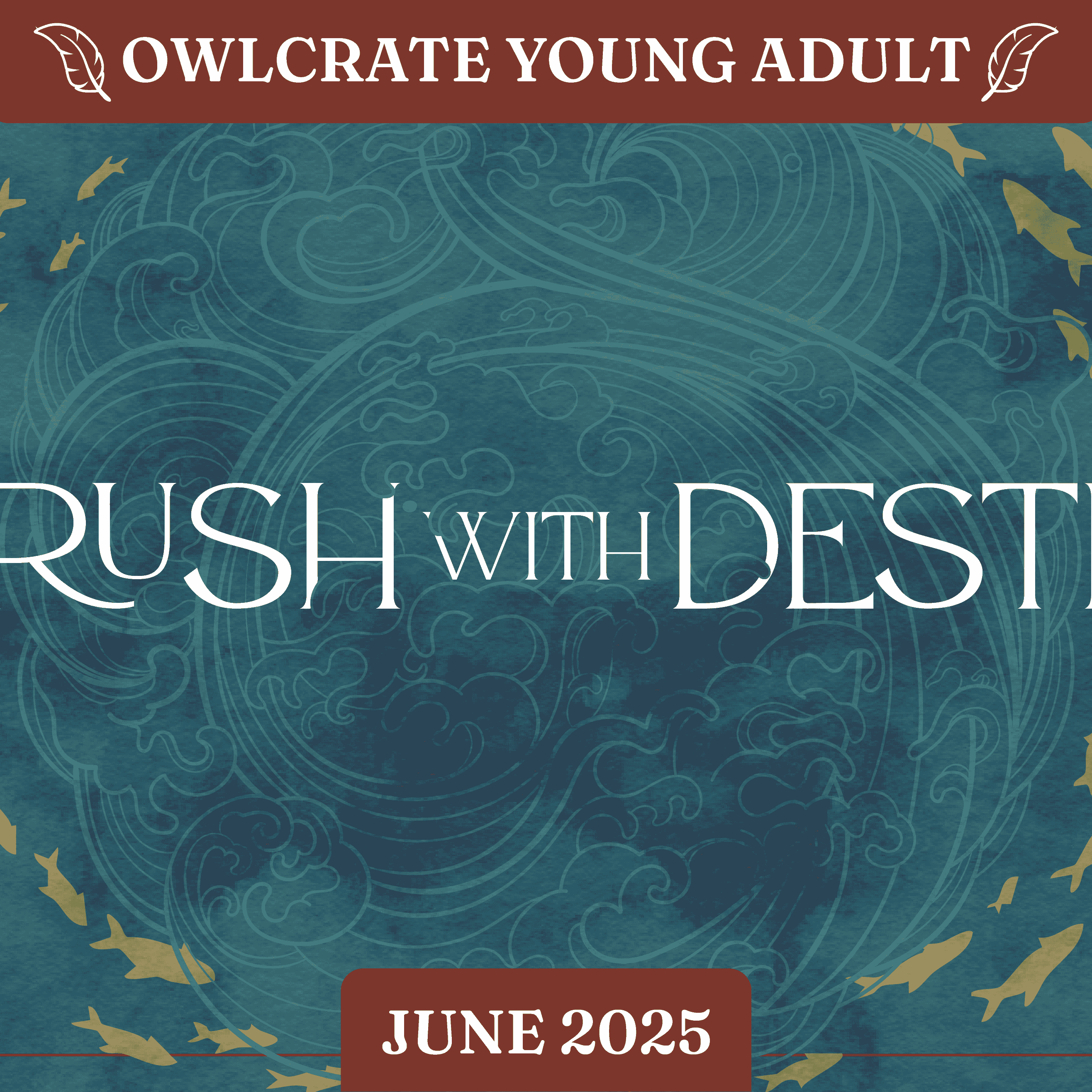 A BRUSH WITH DESTINY OwlCrate YA theme
