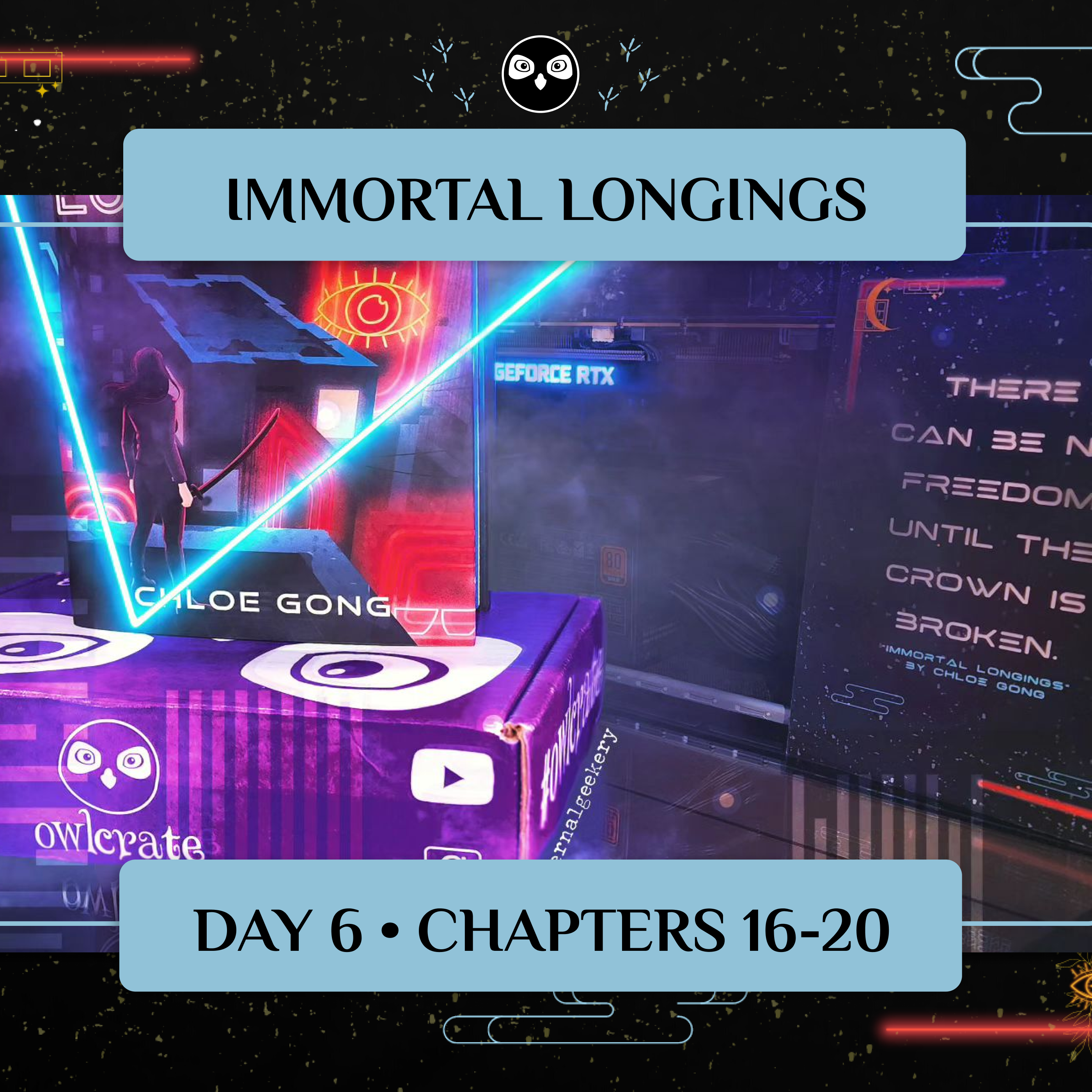 'Immortal Longings' Book Club Readalong Day 6!
