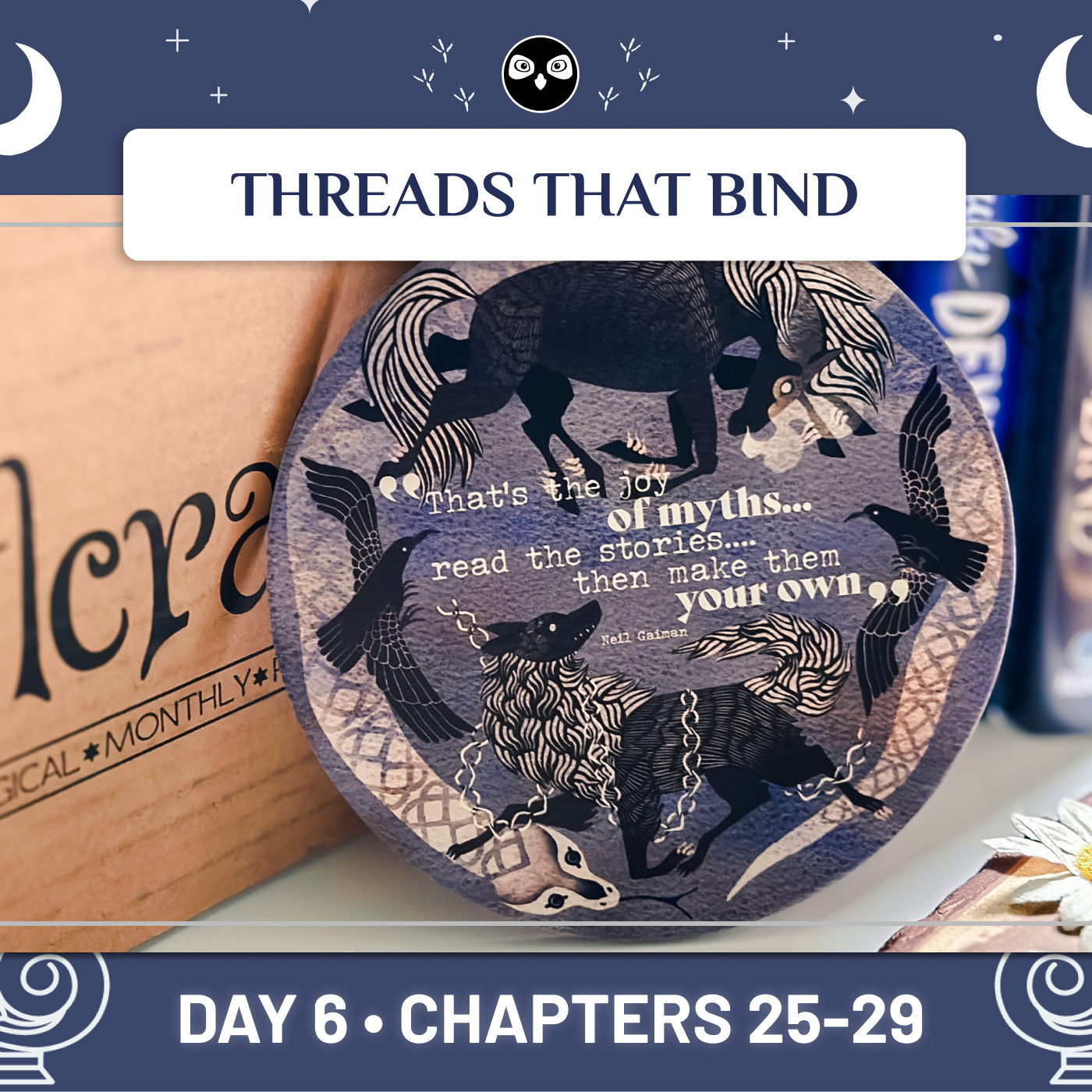 'Threads That Bind' Book Club Readalong Day 6!