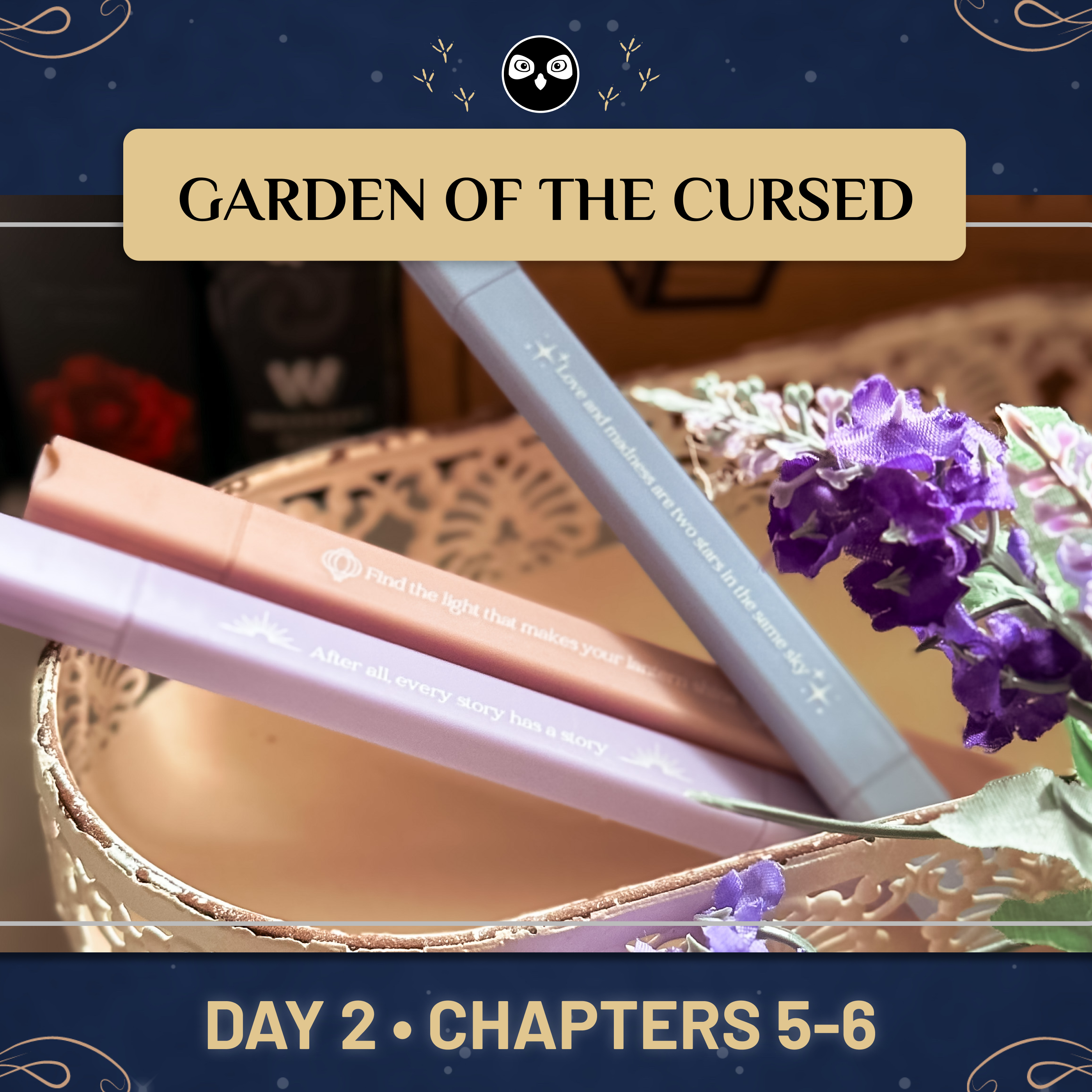 'Garden Of The Cursed' Book Club Readalong Day 2!