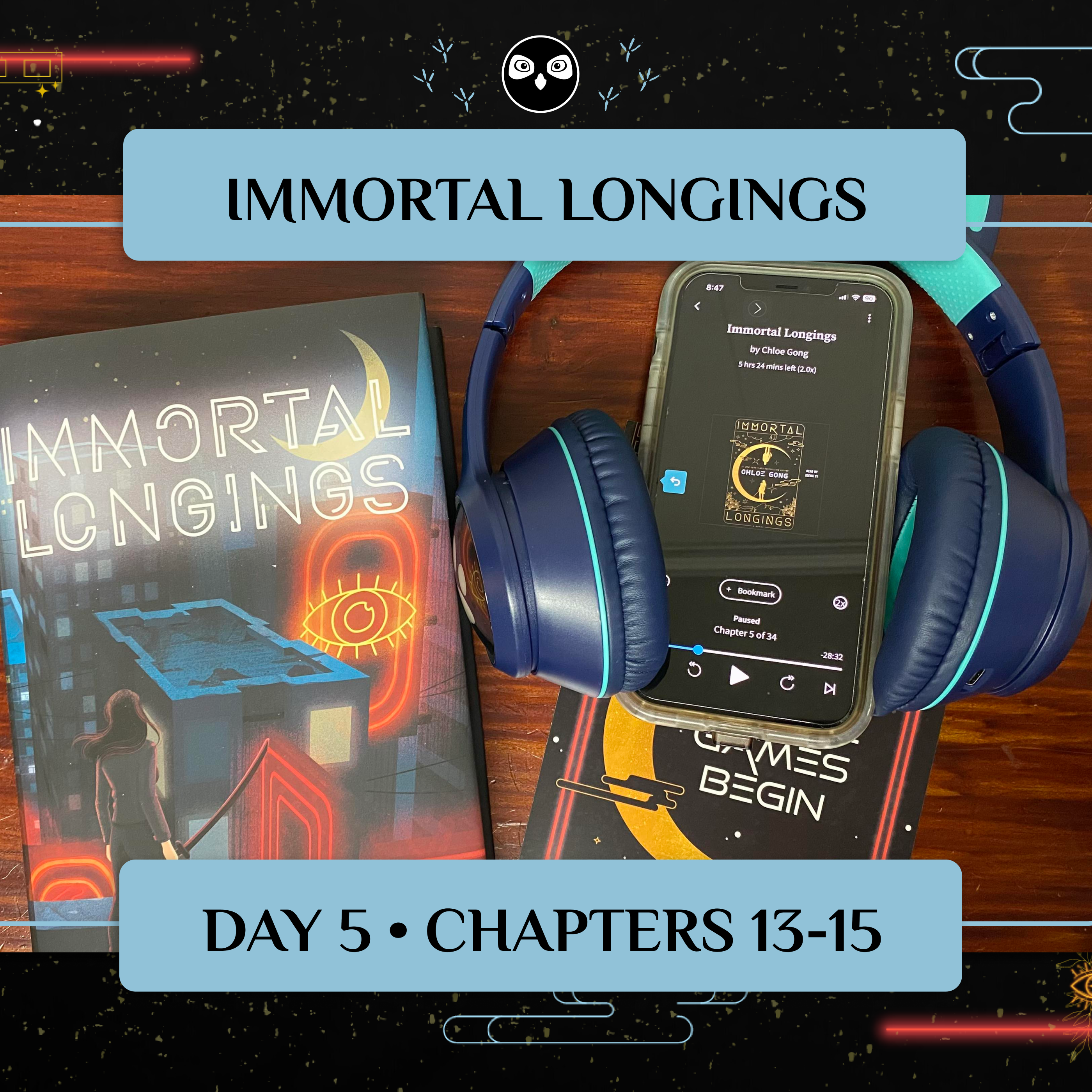 'Immortal Longings' Book Club Readalong Day 5!