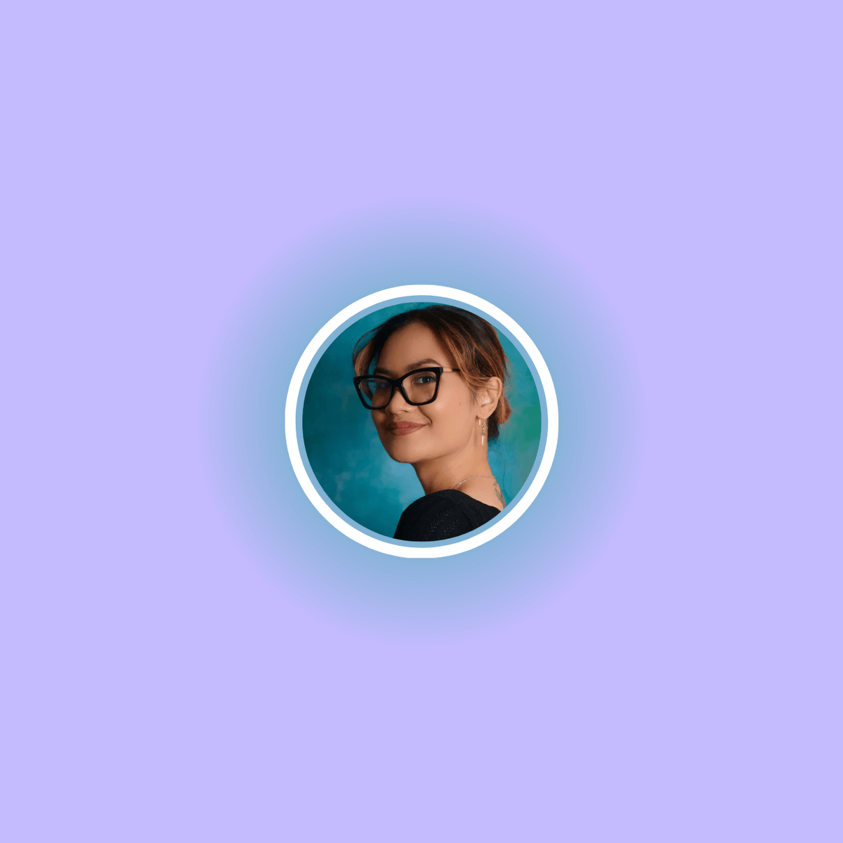Purple banner featuring art by @Meowtricia_.