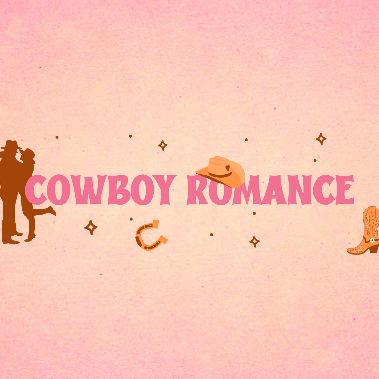 Graphic with cowboy theme