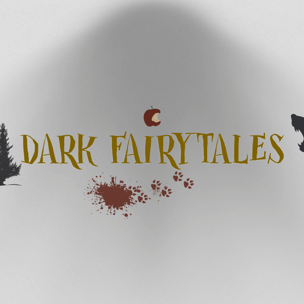 Graphic with Dark Fairytale theme