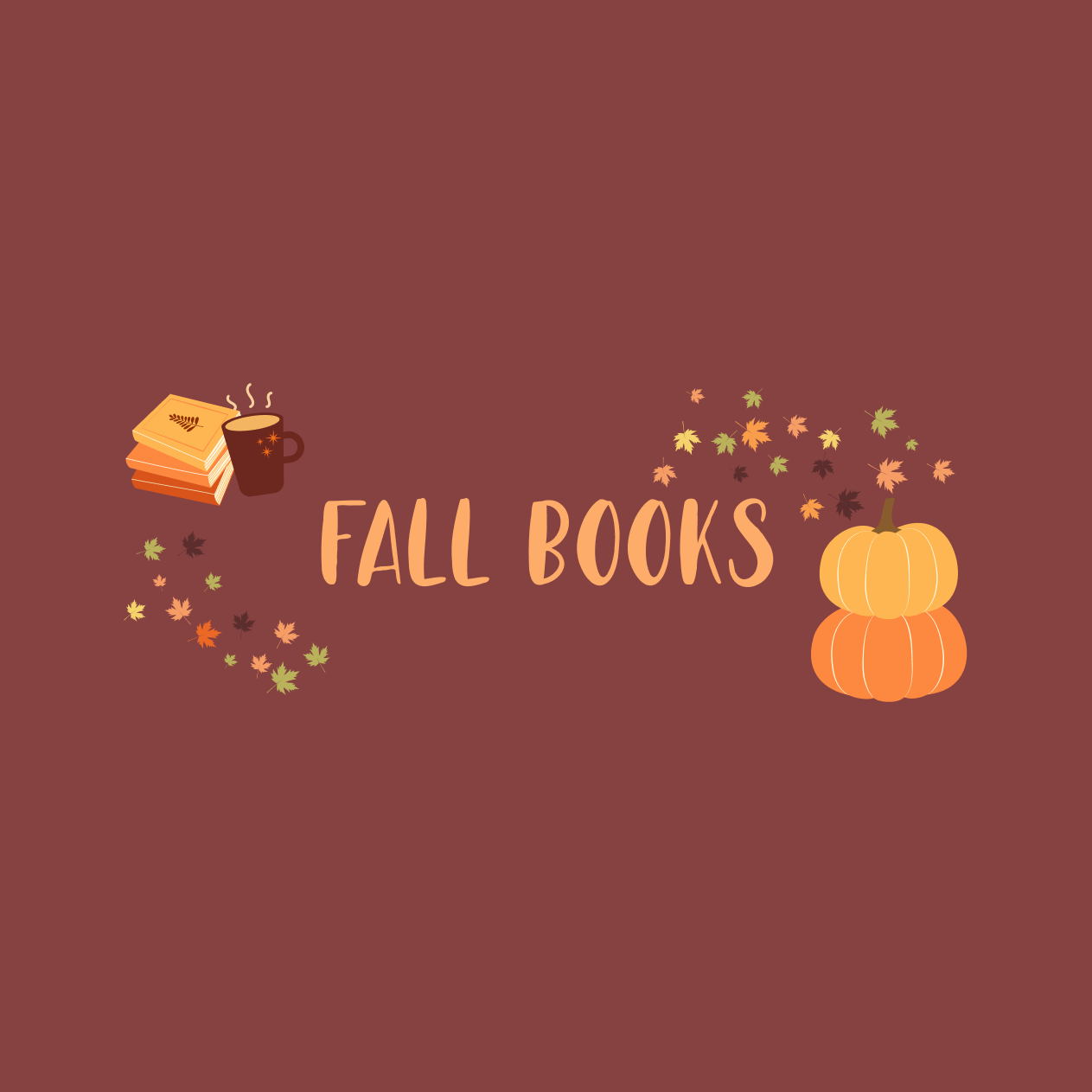 Graphic with fall theme