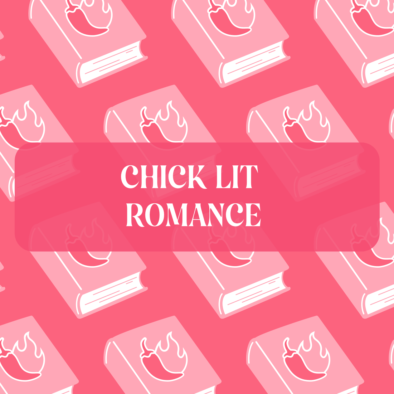 Graphic with Chick Lit Romance theme showing Deep End book by Ali Hazelwood