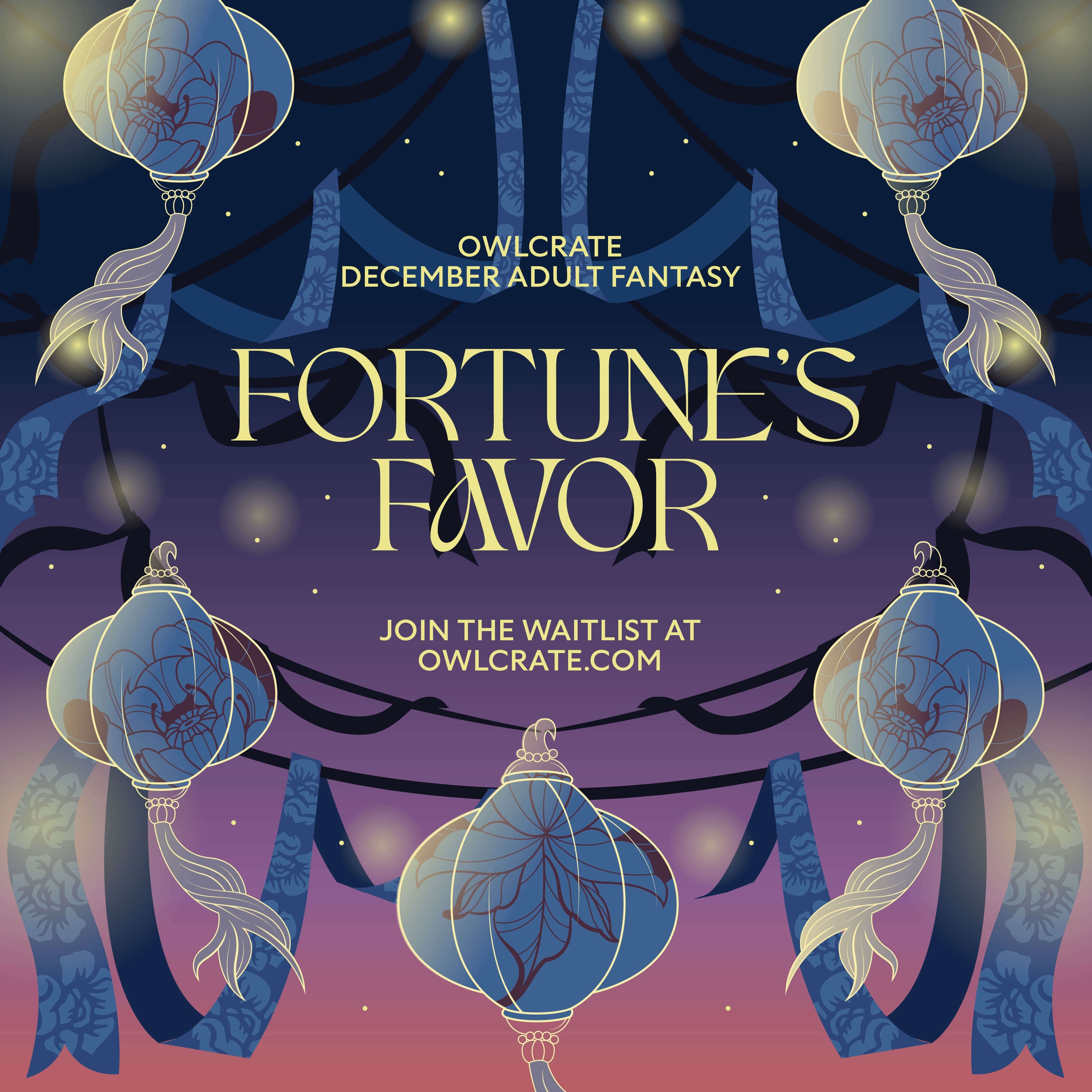 FORTUNE'S FAVOR Adult Fantasy Theme OwlCrate