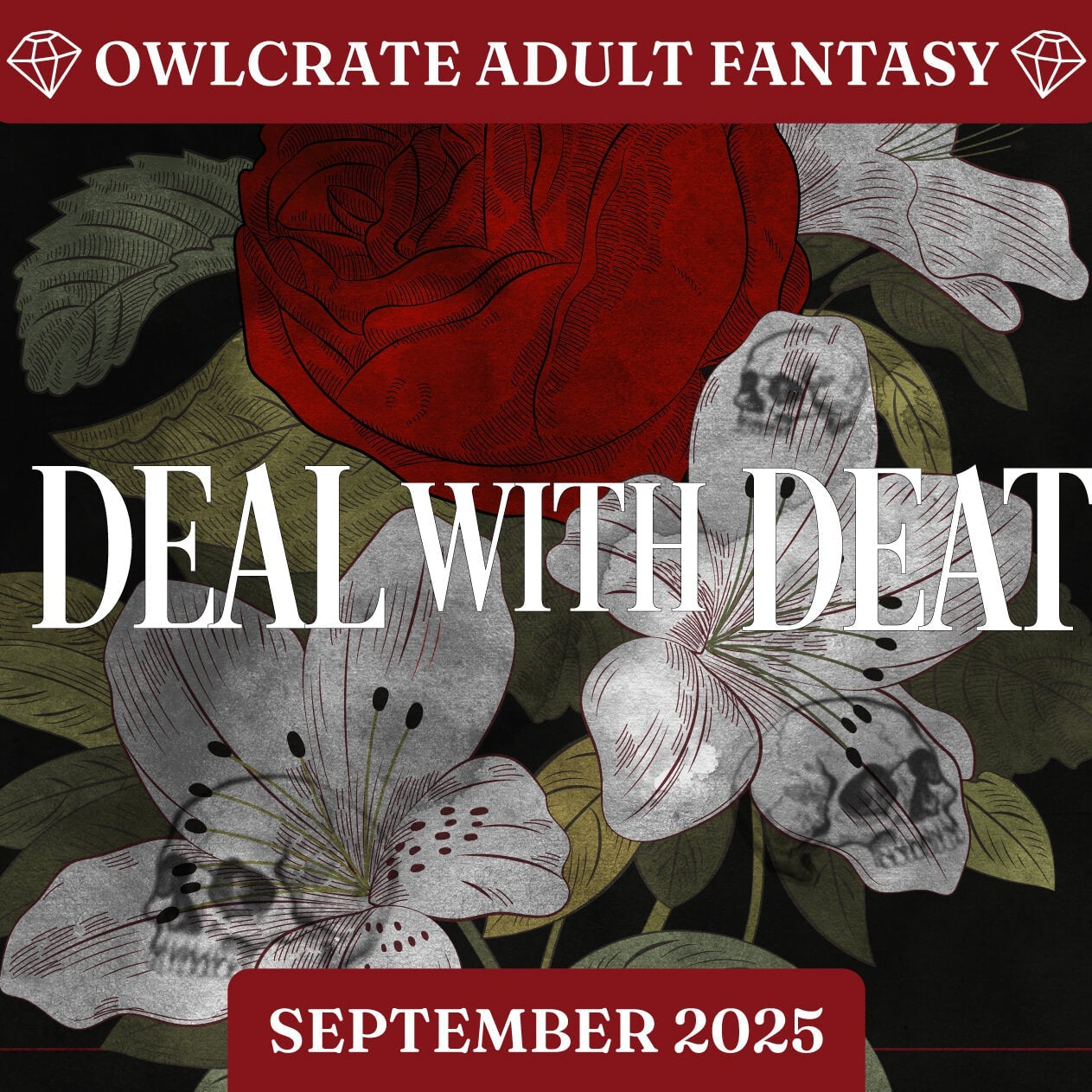 A DEAL WITH DEATH Adult Fantasy Theme OwlCrate