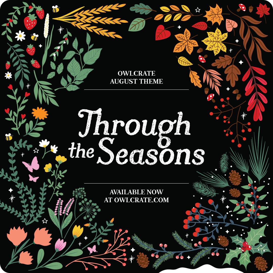 OwlCrate August Theme Through the Seasons Available Now at owlcrate.com