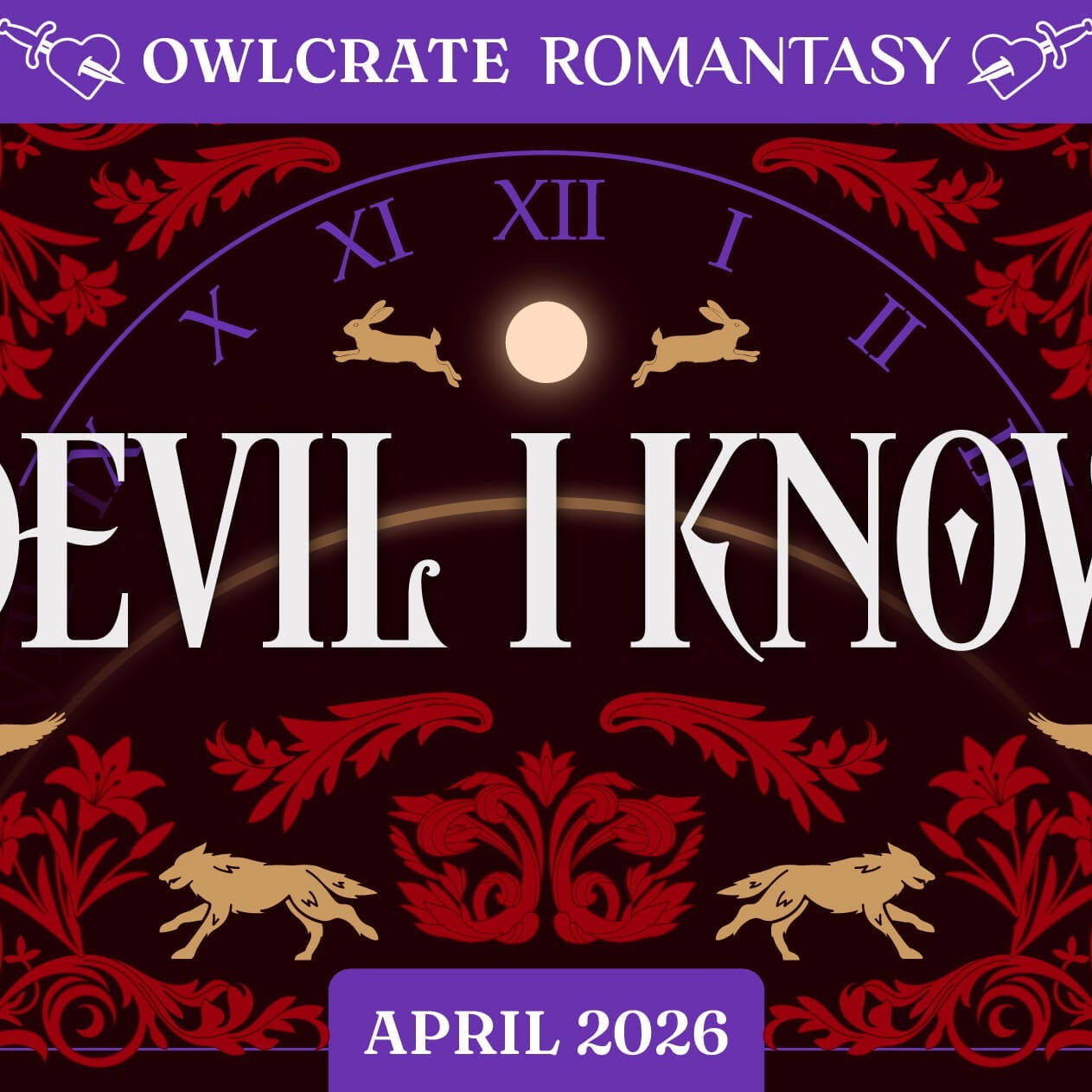 DEVIL I KNOW Romantasy Theme OwlCrate