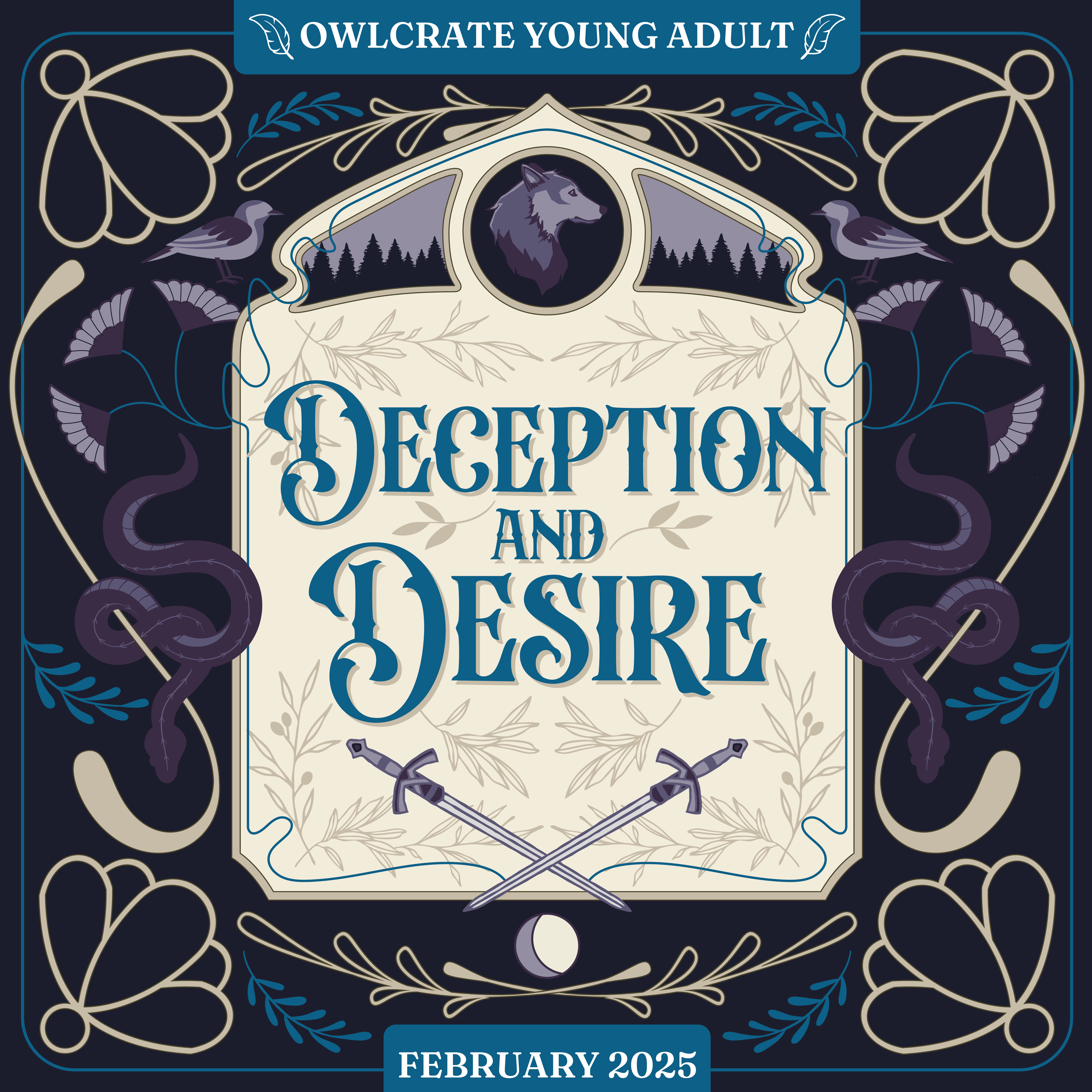 Deception and Desire OwlCrate YA theme