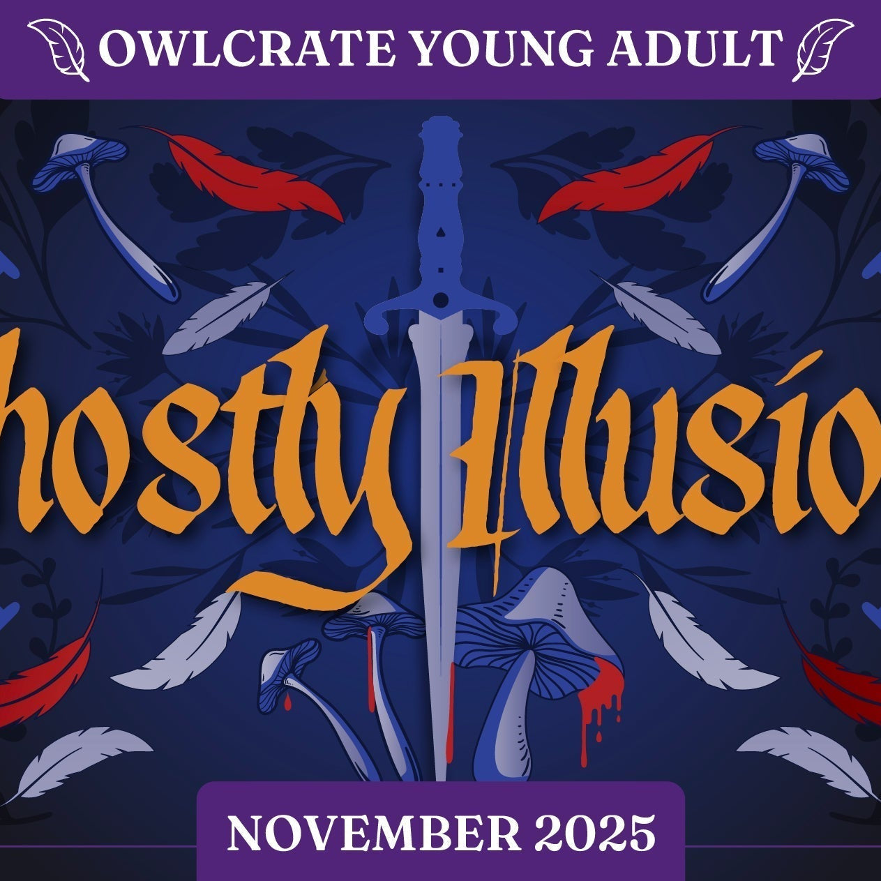GHOSTLY ILLUSIONS OwlCrate YA theme