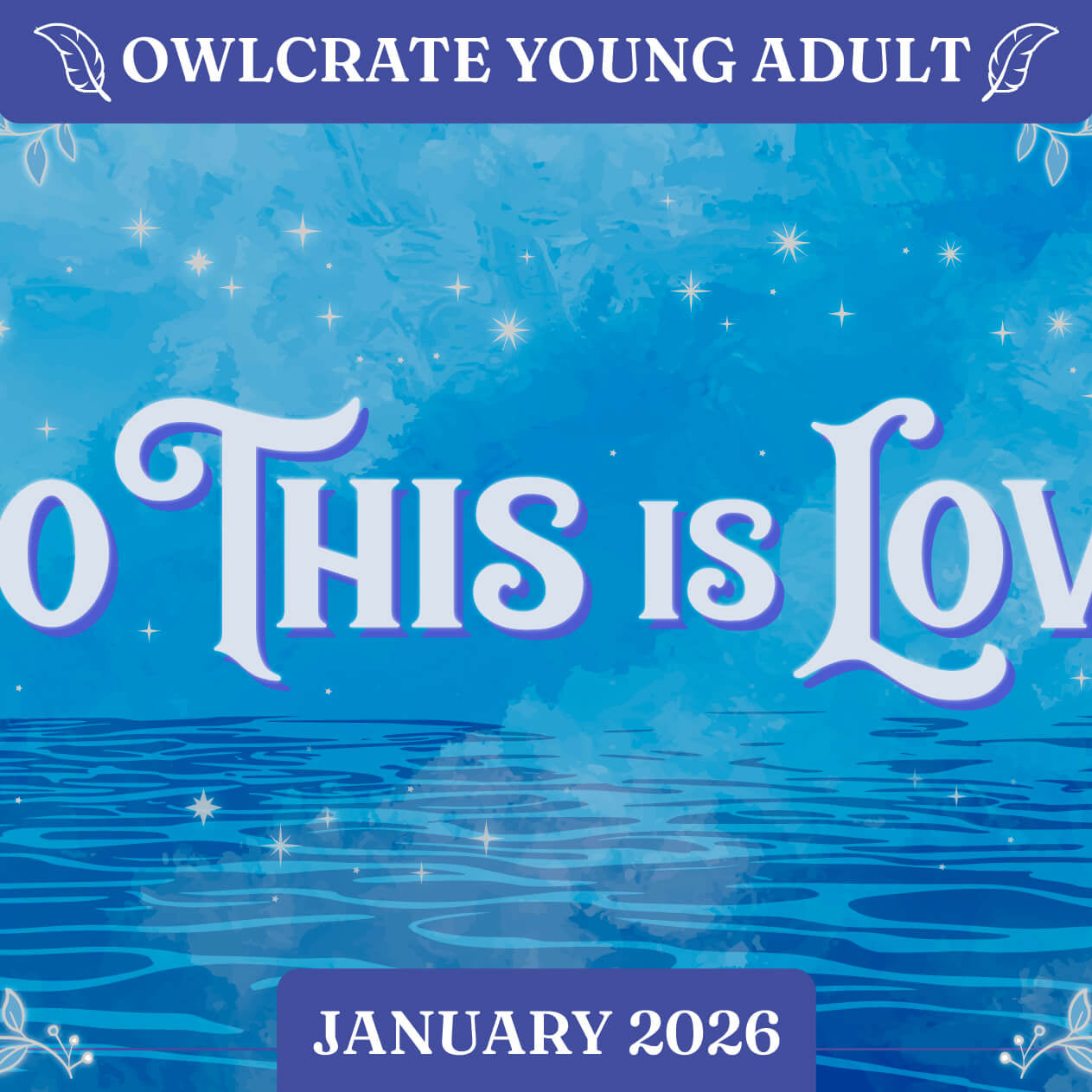 SO THIS IS LOVE OwlCrate YA theme