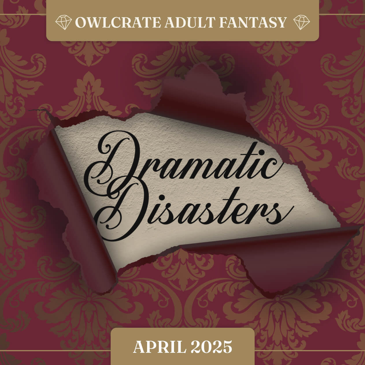 DRAMATIC DISASTERS Adult Fantasy Theme OwlCrate