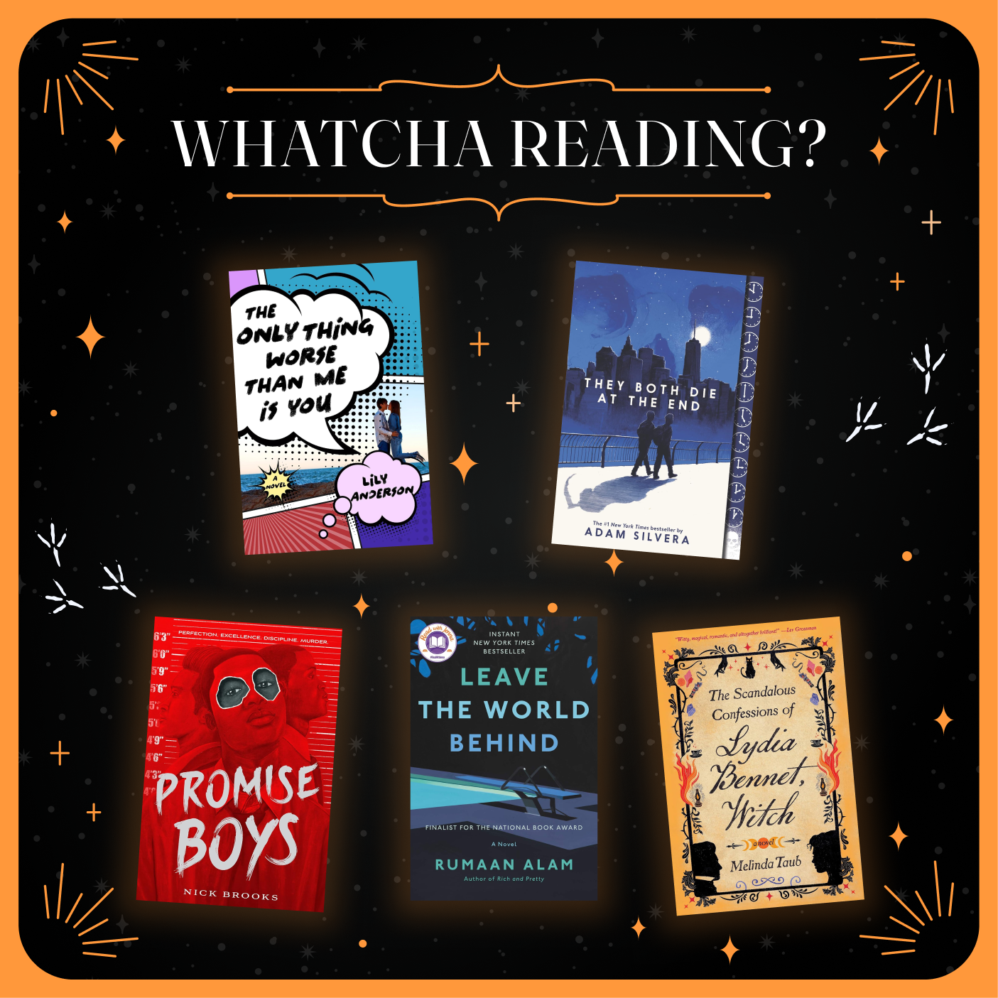 Team OlwCrate Reads For October 2023
