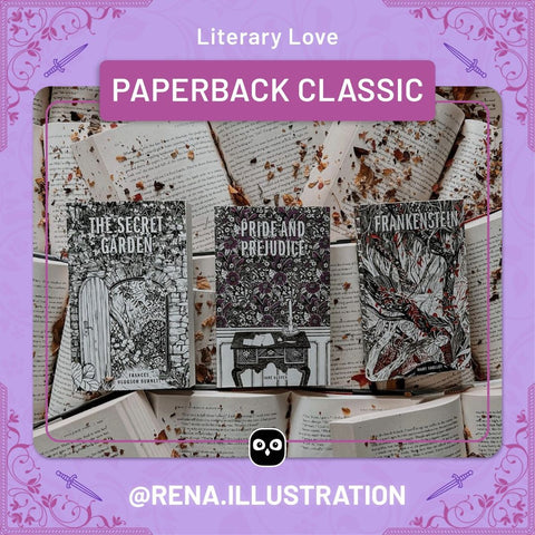 Literary Love Paperback & Goodies Box
