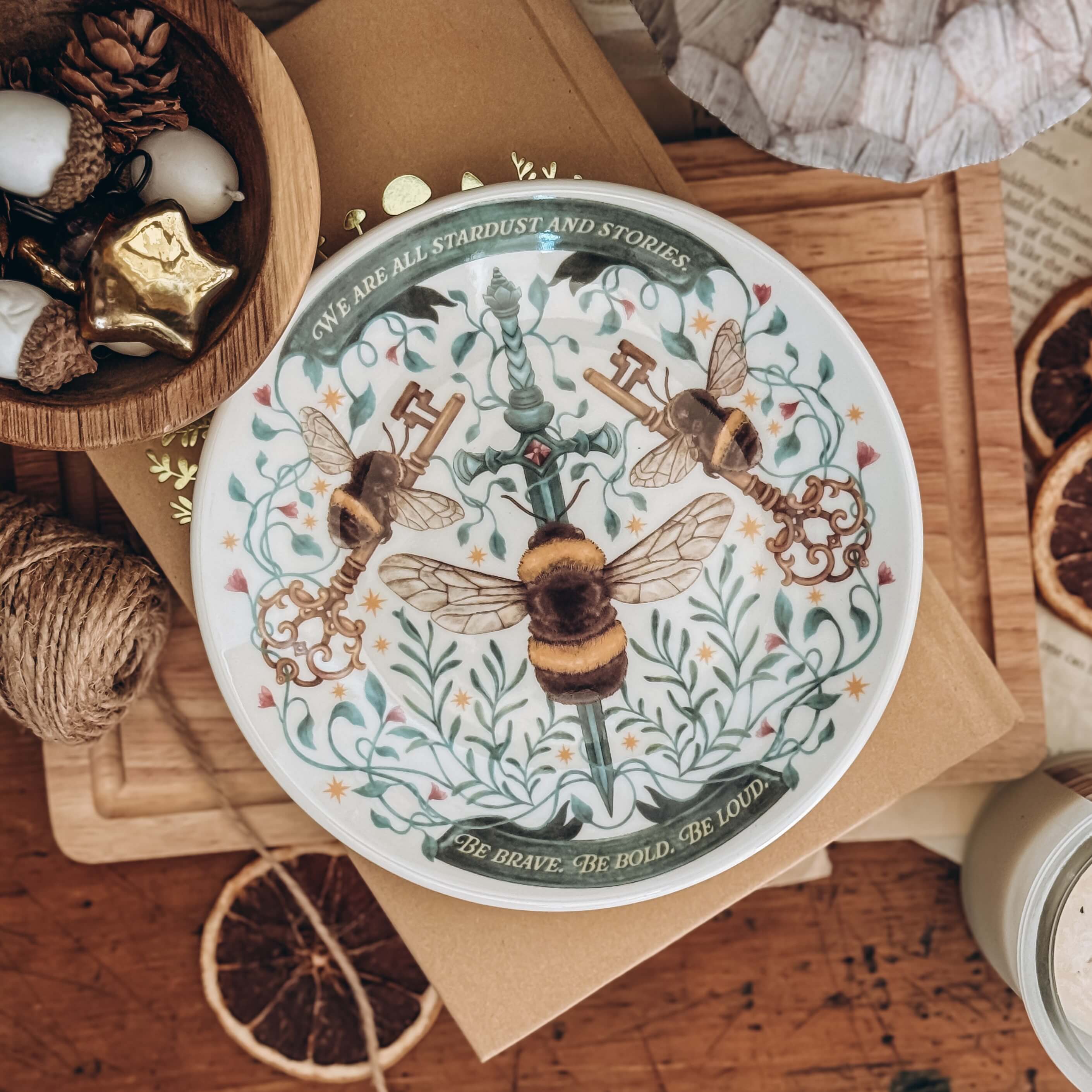 The Starless Sea display plate