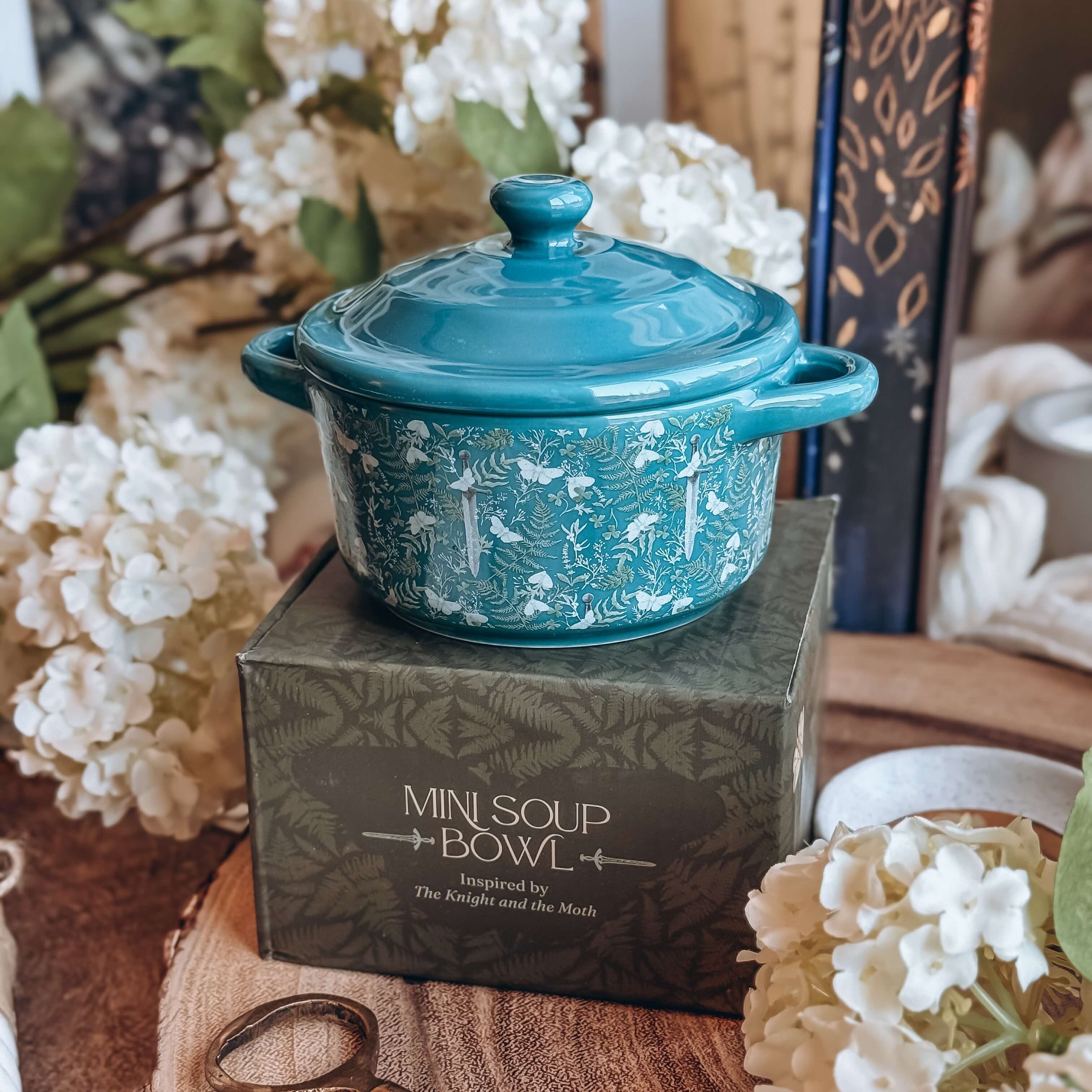 The Knight and the Moth mini soup bowl