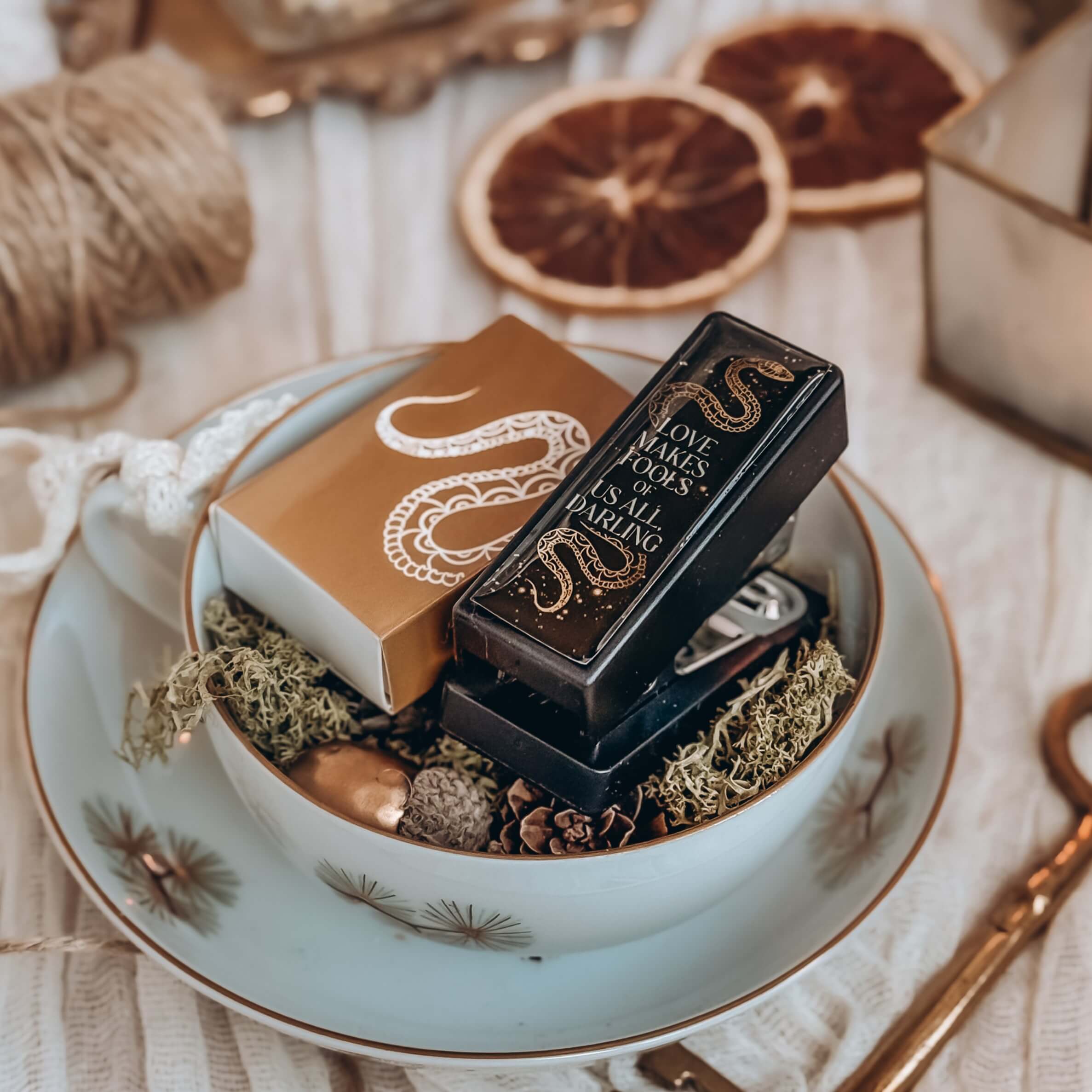 Serpent and Dove stapler