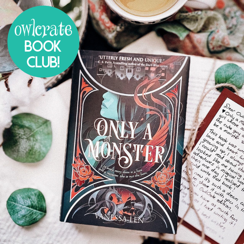'Only A Monster' Book Club Readalong Schedule!
