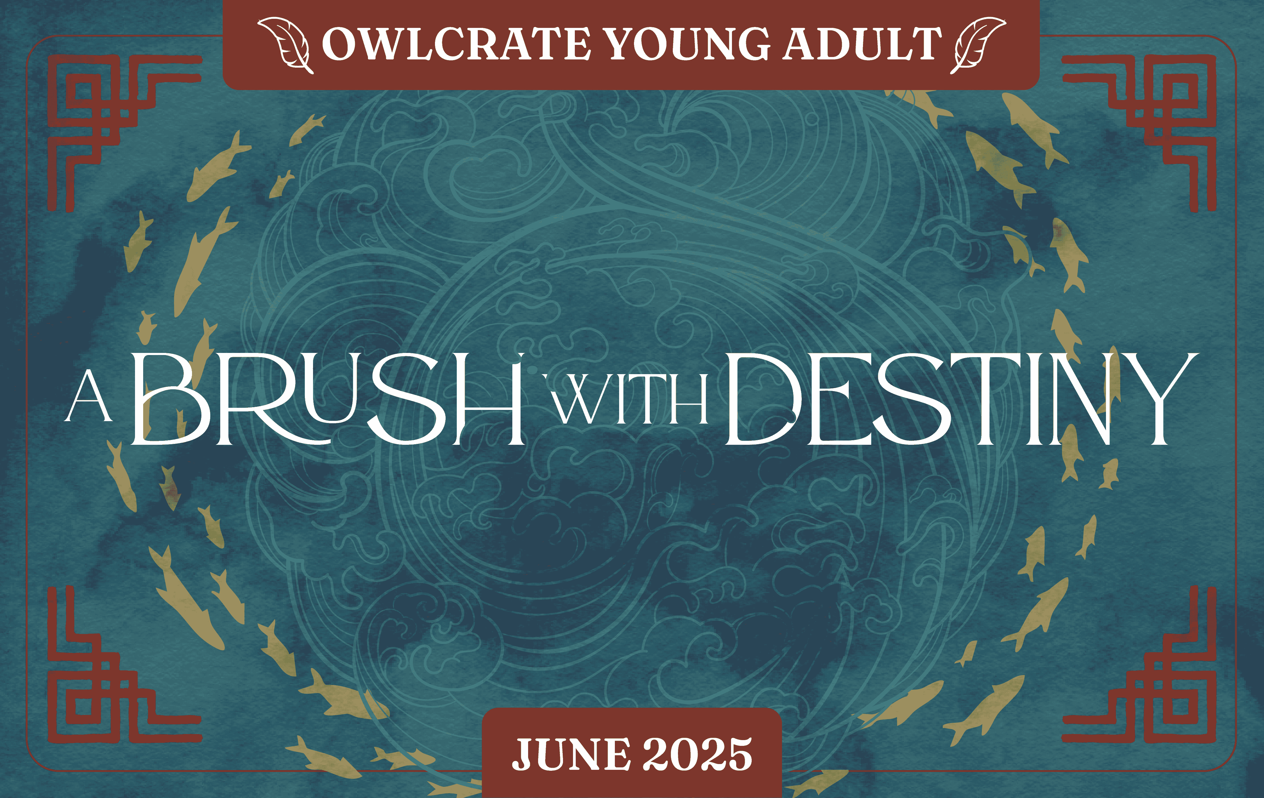 A BRUSH WITH DESTINY OwlCrate YA theme