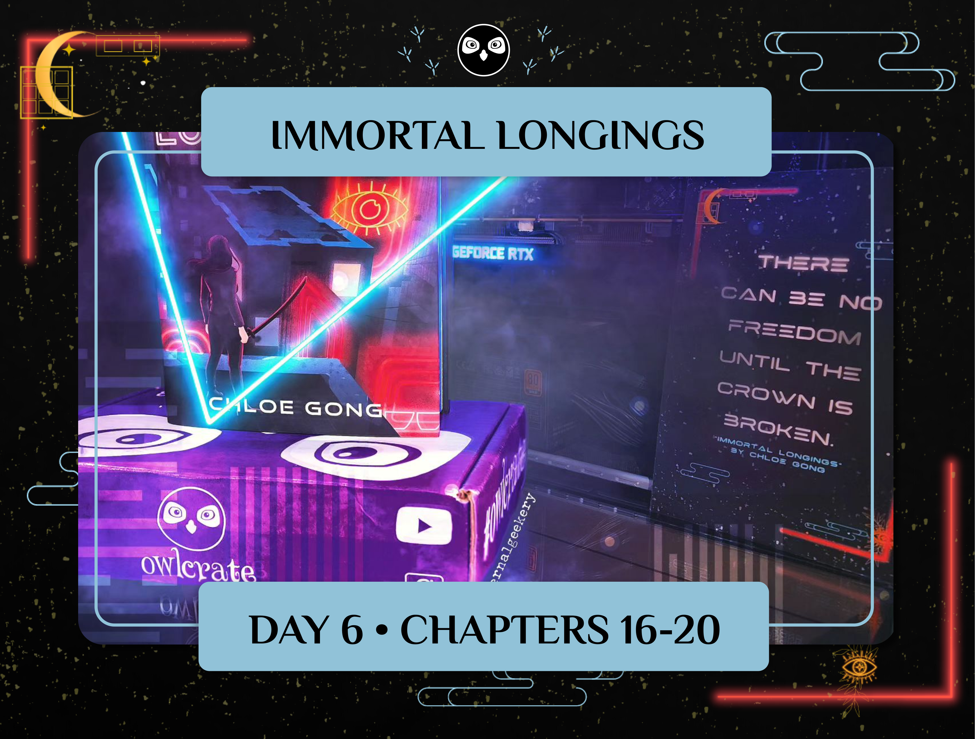'Immortal Longings' Book Club Readalong Day 6!