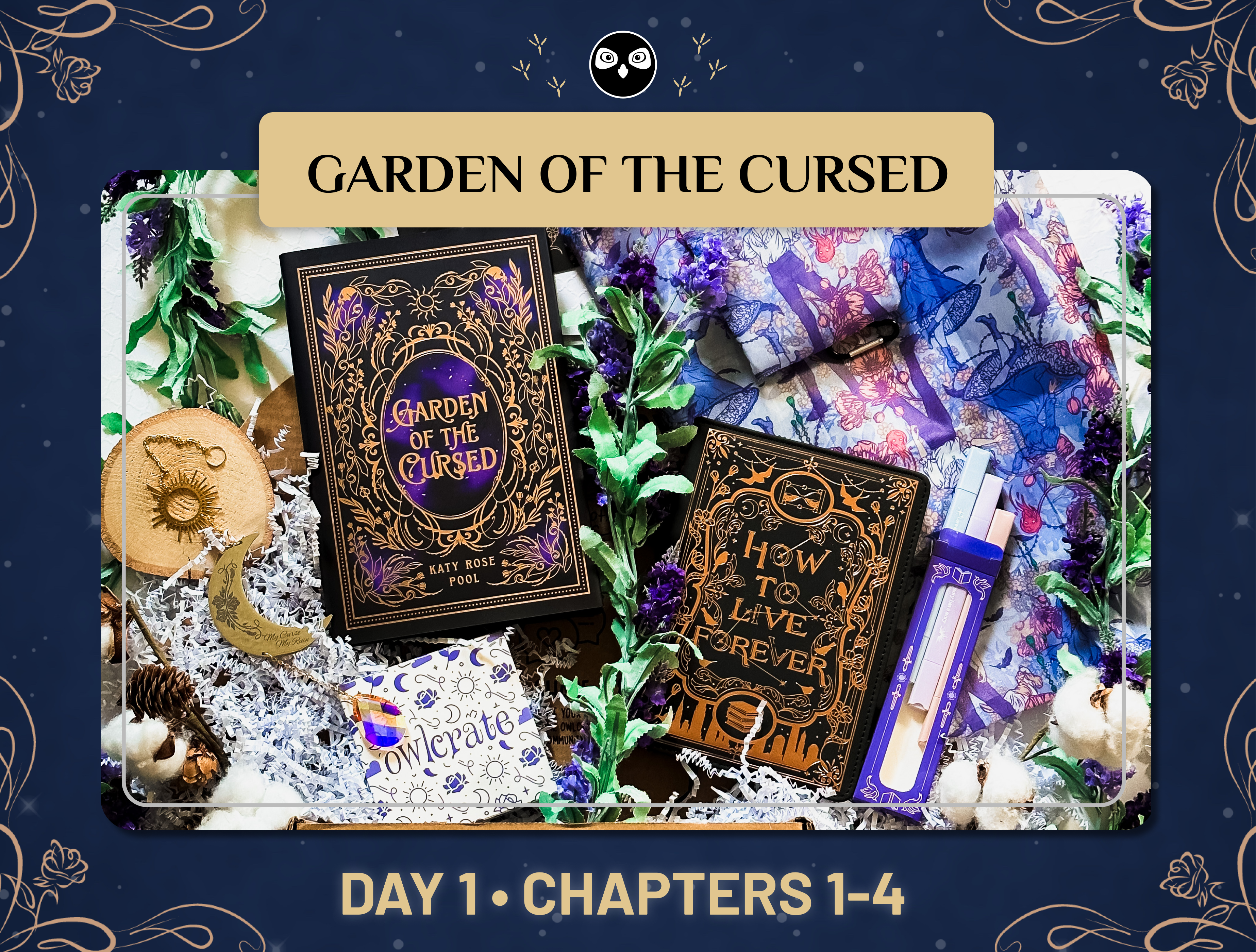 Garden Of The Cursed' Book Club Readalong Day 1! - OwlCrate