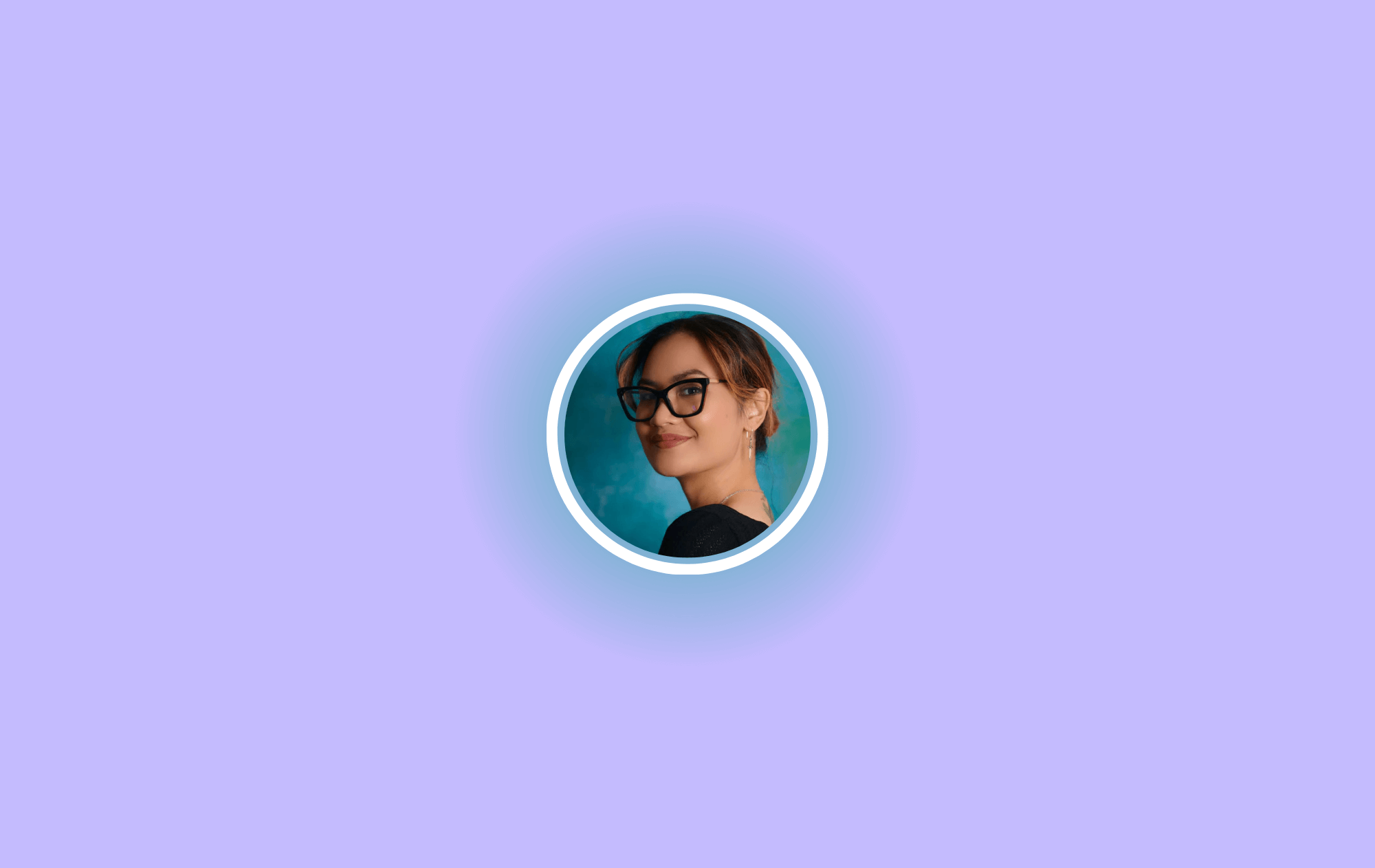 Purple banner featuring art by @Meowtricia_.
