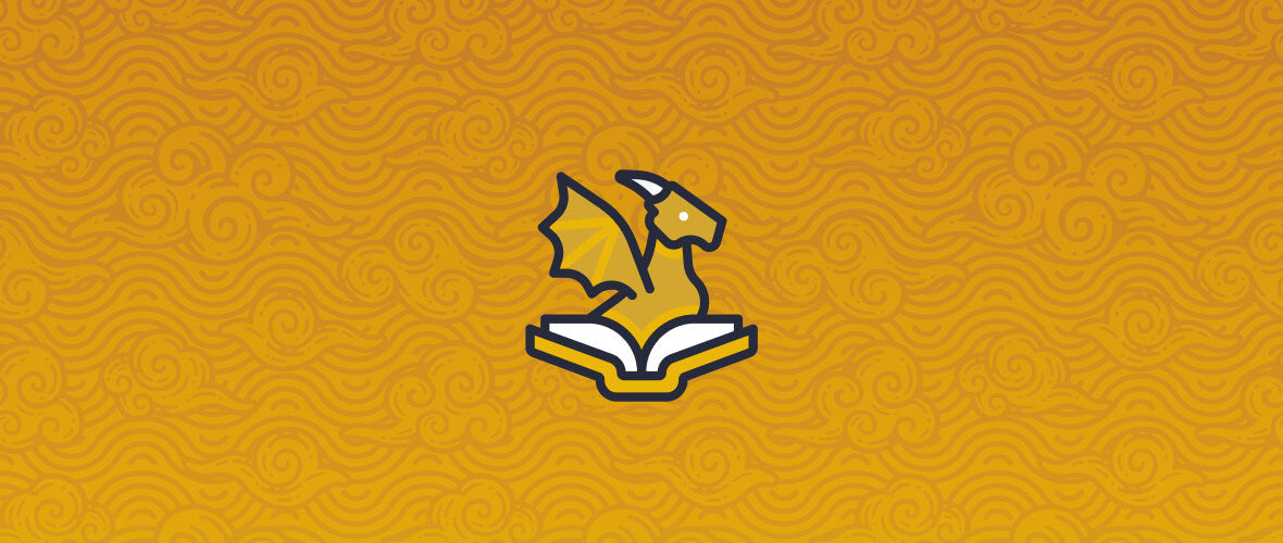 Yellow graphic with text that reads "The Ultimate Guide To The Empyrean Series"