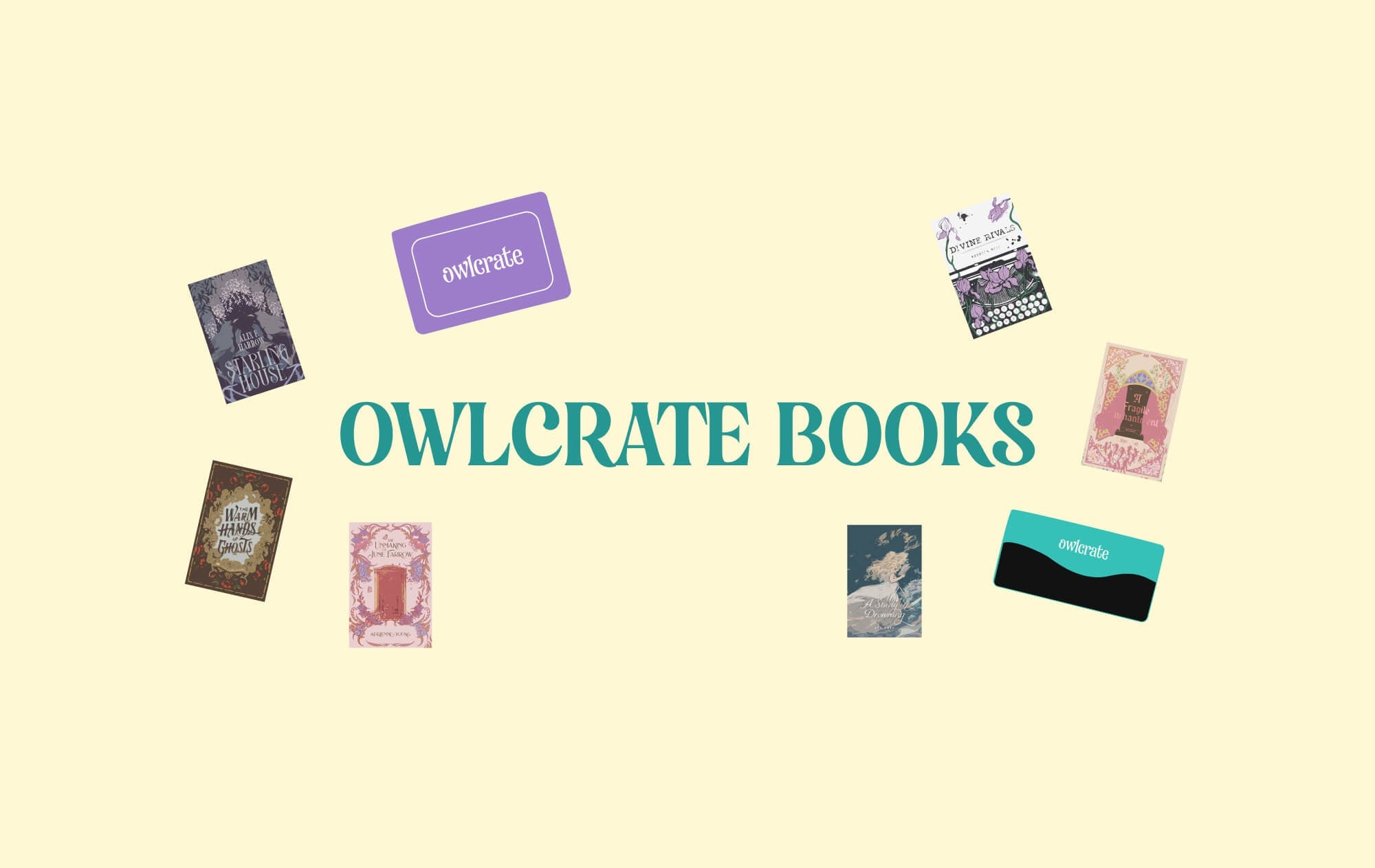 Graphic with OwlCrate Books theme