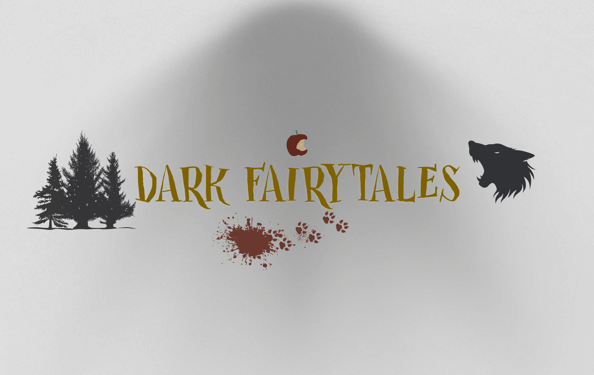 Graphic with Dark Fairytale theme