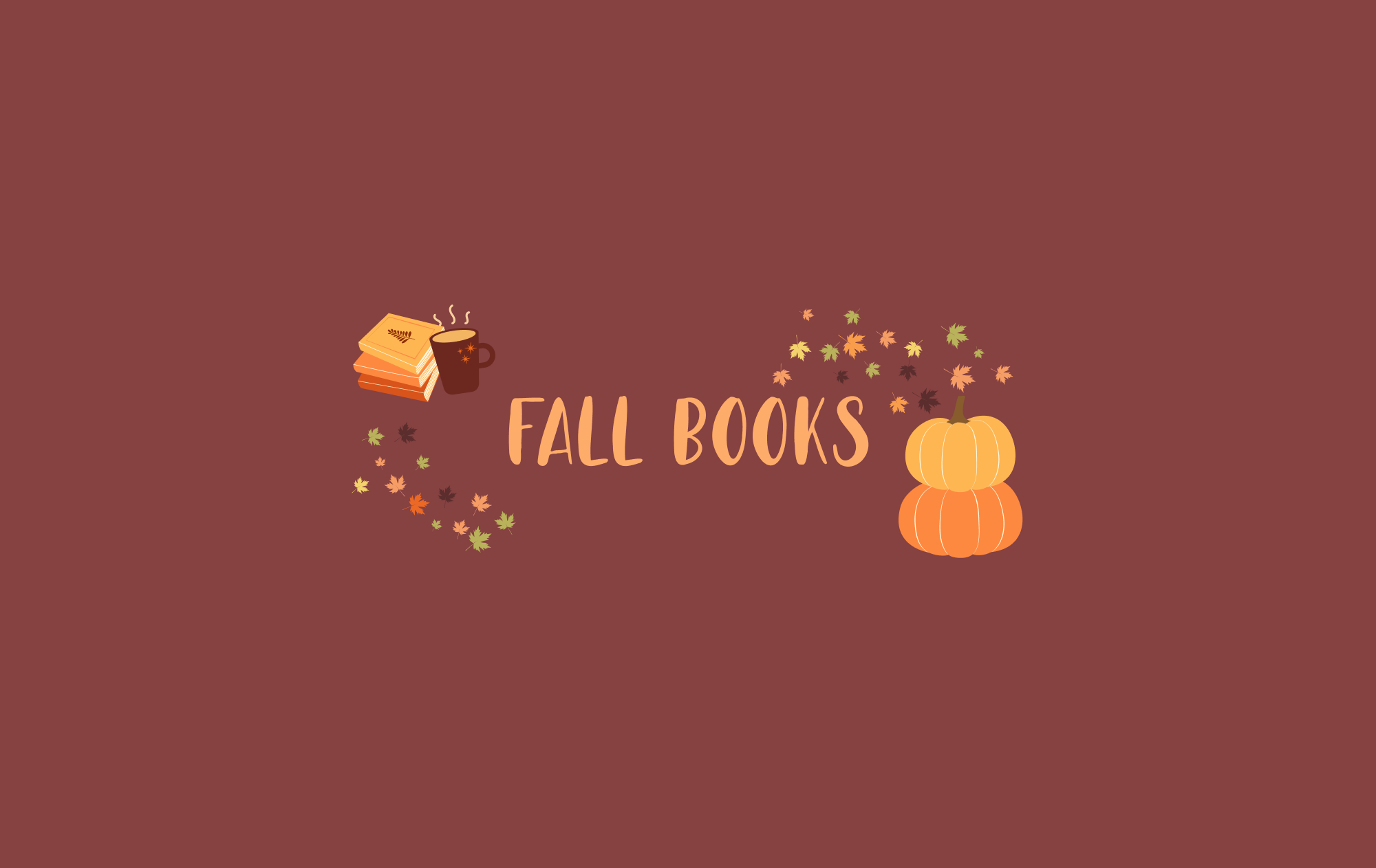 Graphic with fall theme