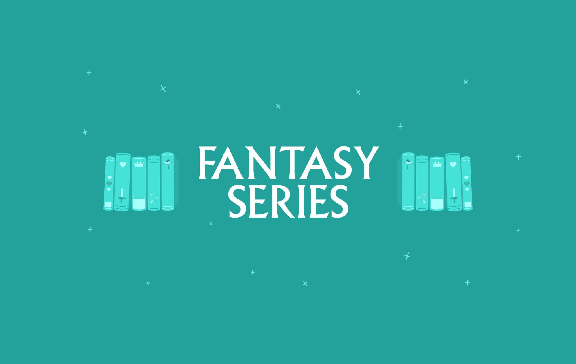 Graphic with Fantasy Series theme