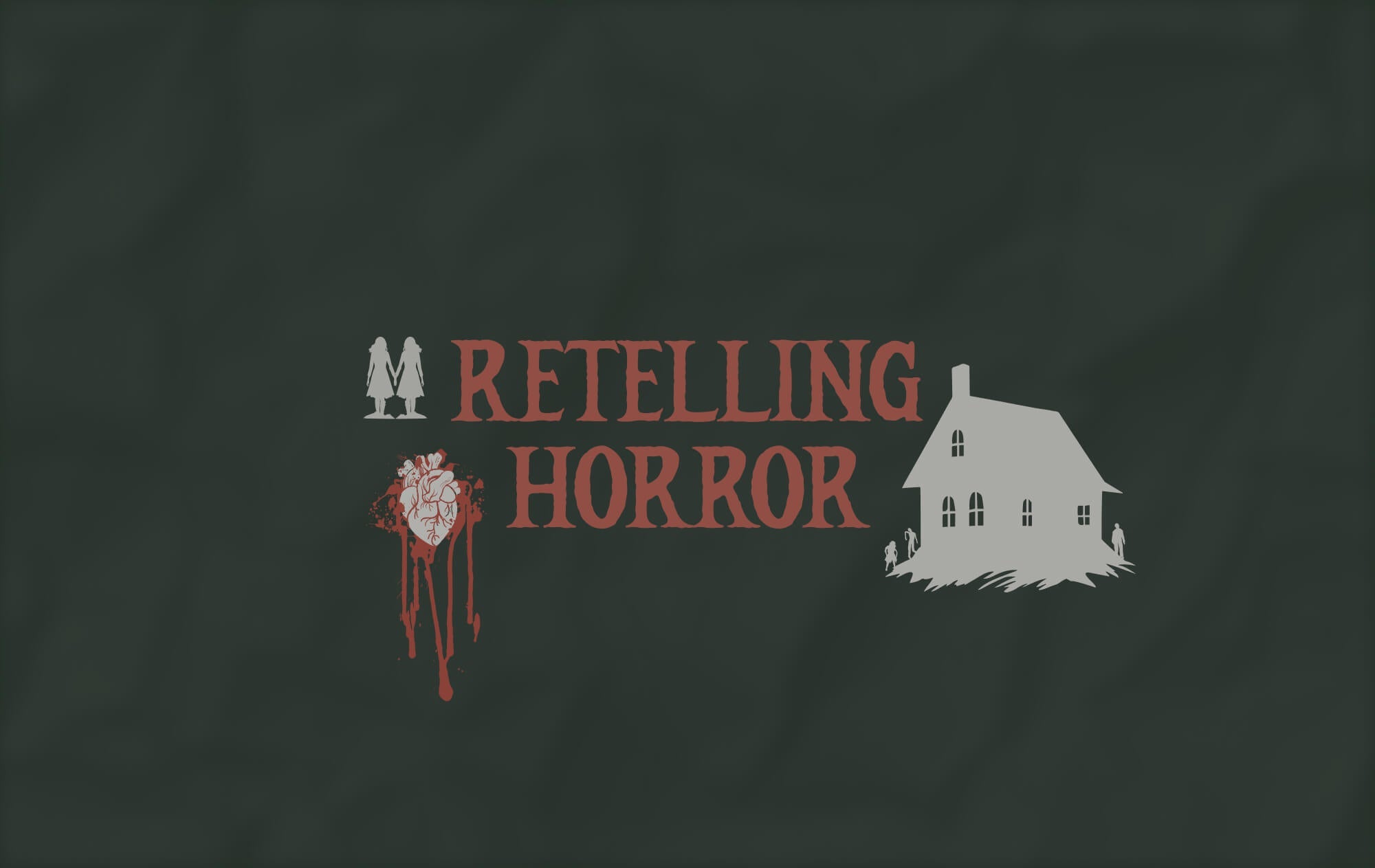 Graphic with Horror theme