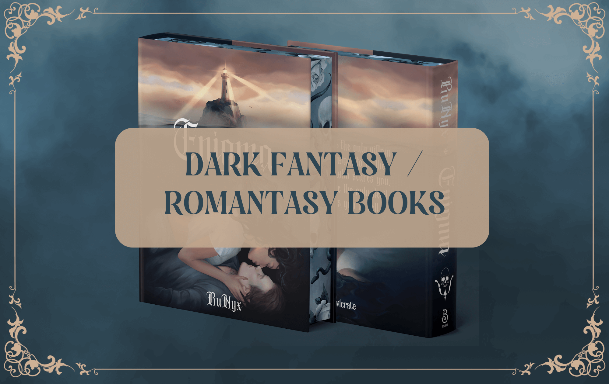 Dark Fantasy Romantasy Books header