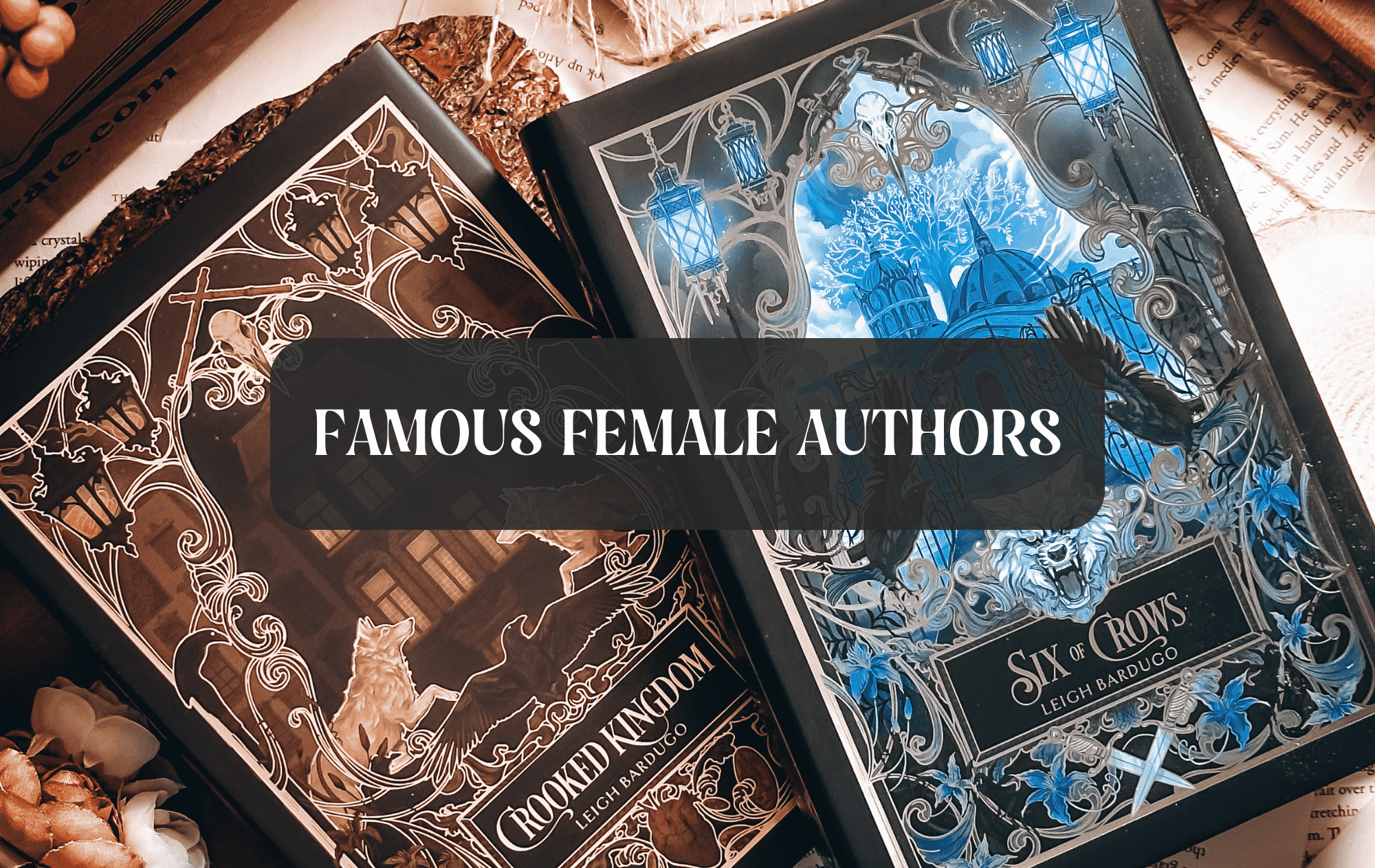 Graphic with Female Authors theme