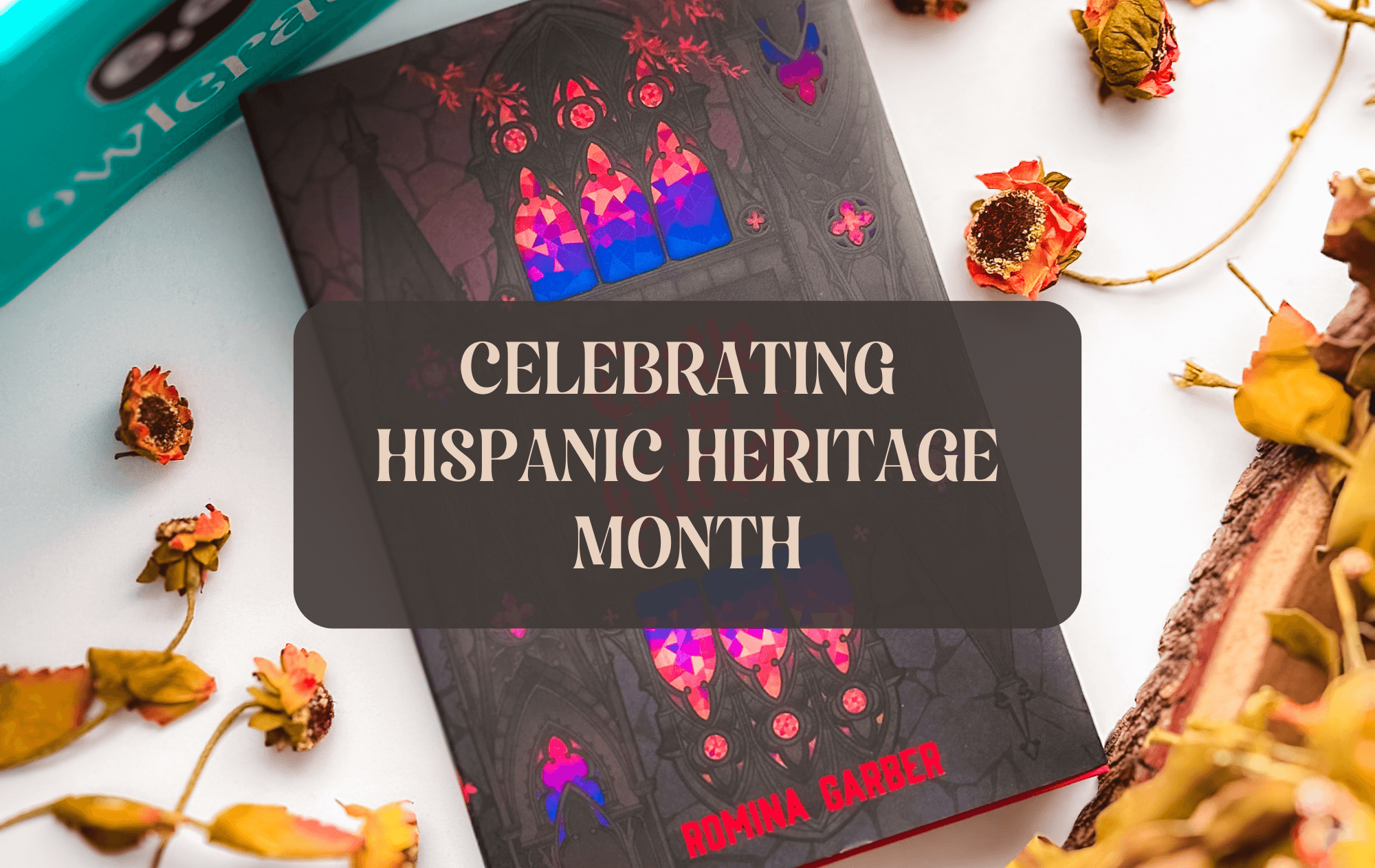 Graphic with Latinx Authors theme