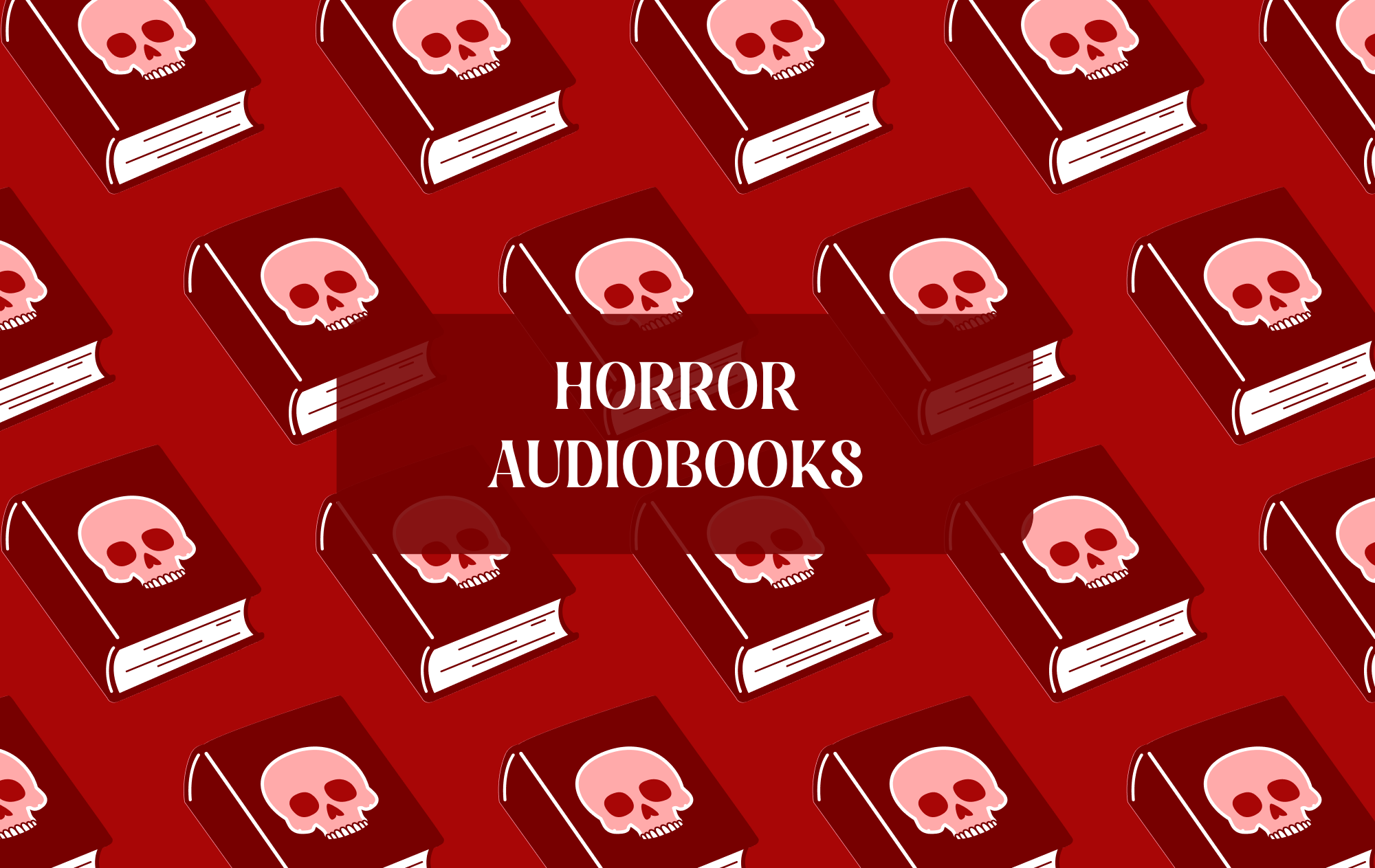 Horror Audiobooks header
