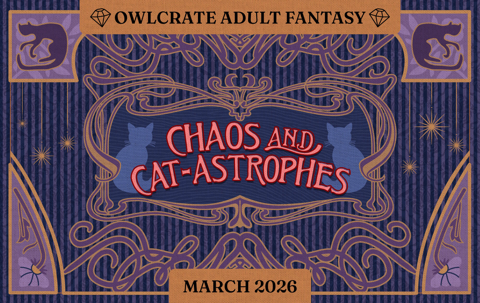 CHAOS AND CAT-ASTROPHES Adult Fantasy Theme  OwlCrate