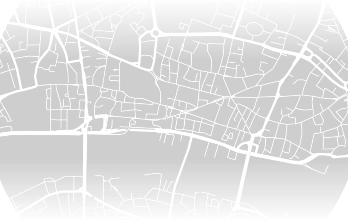 Greyscale map as seen from above