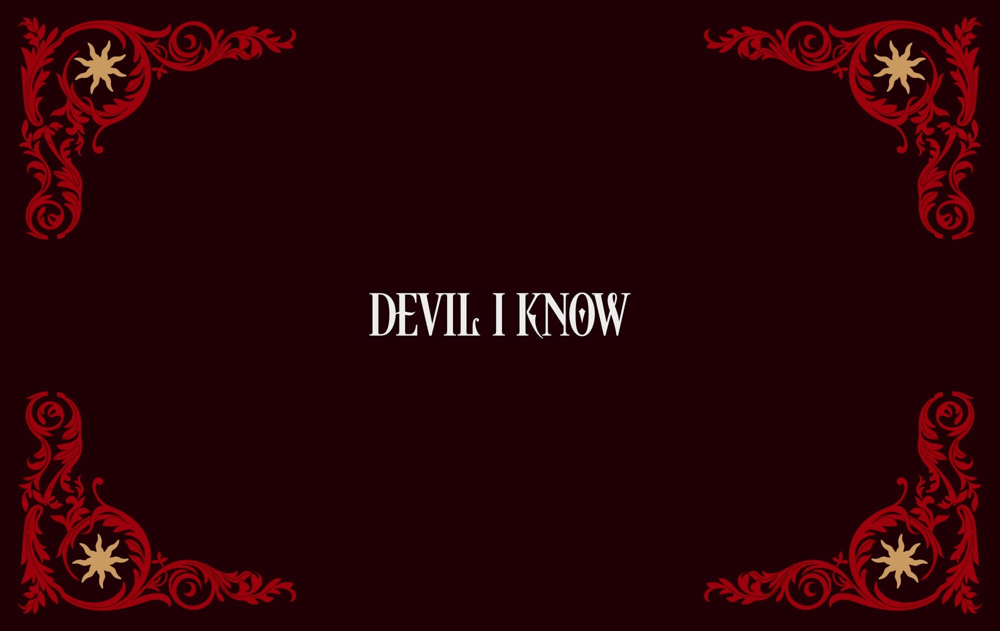 April 2026 Romantasy Theme:  DEVIL I KNOW