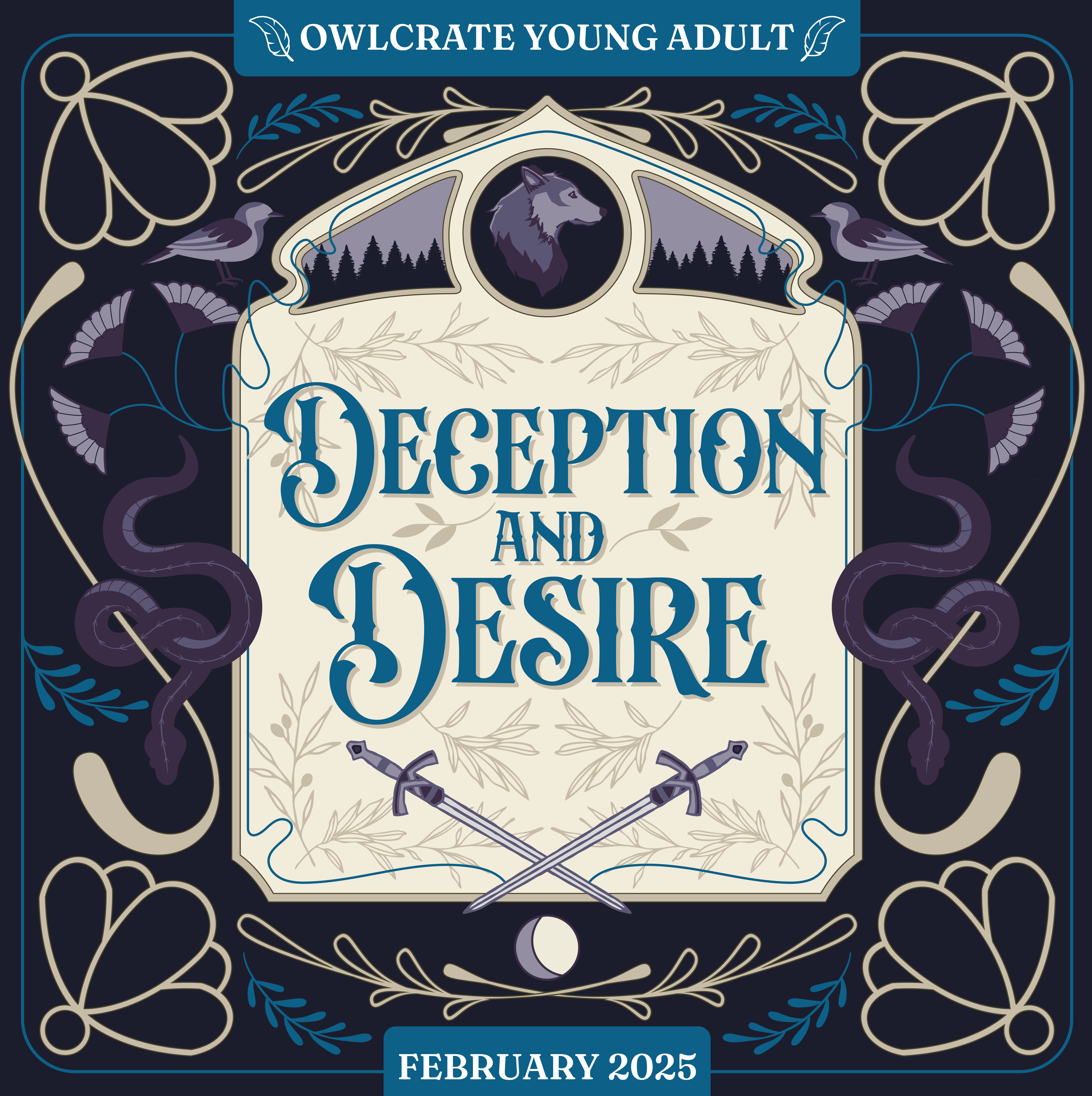 Deception and Desire OwlCrate YA theme