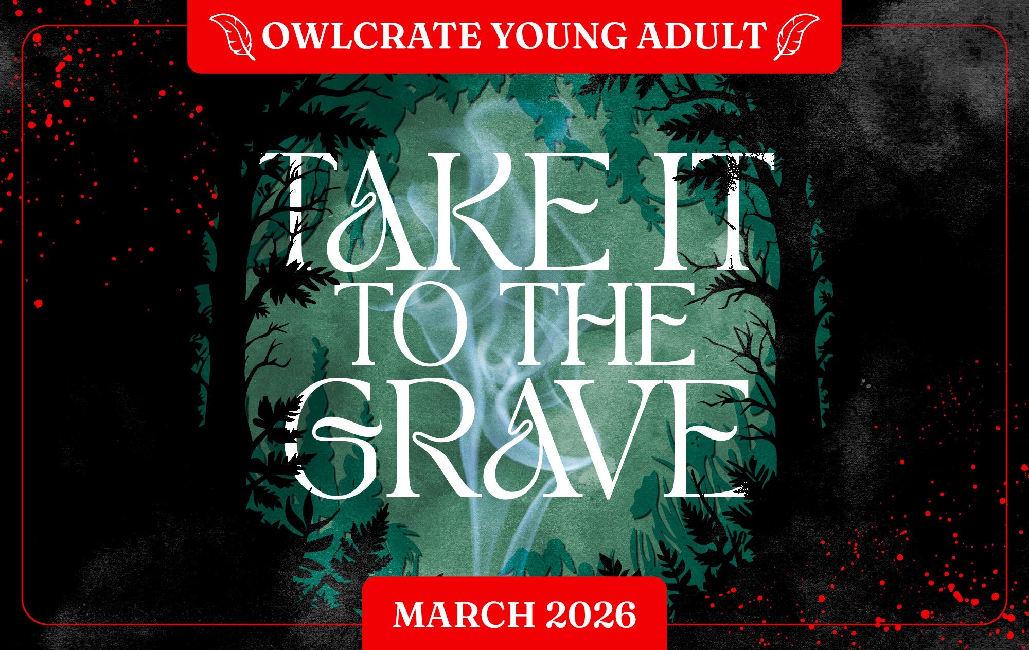  TAKE IT TO THE GRAVE OwlCrate YA theme