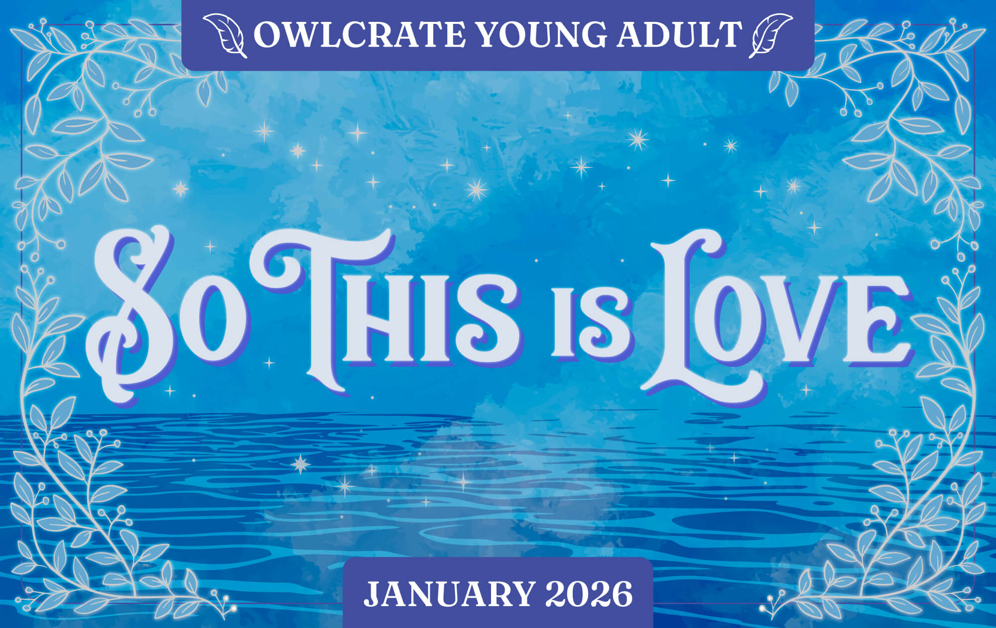 SO THIS IS LOVE  OwlCrate YA theme