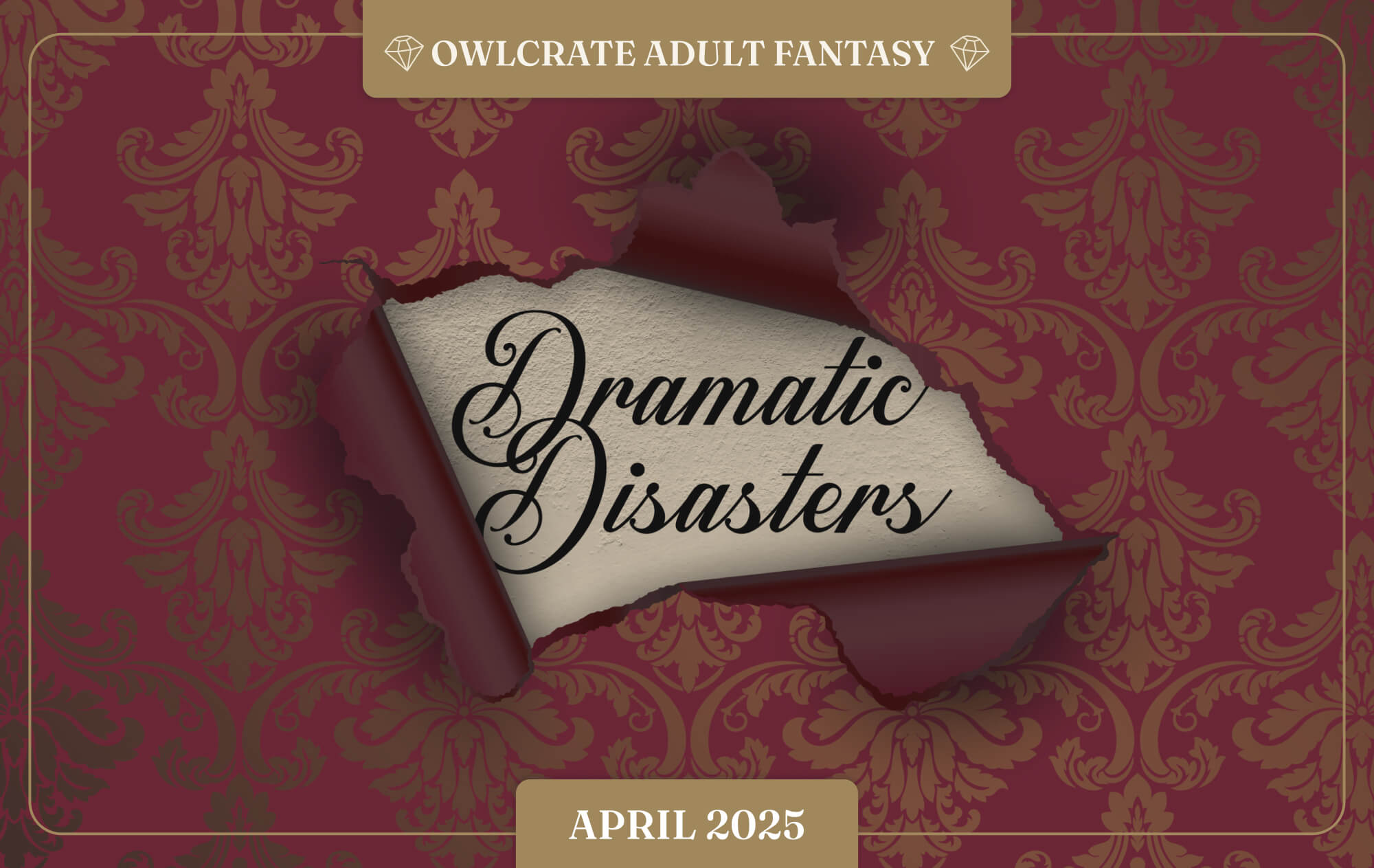 DRAMATIC DISASTERS Adult Fantasy Theme  OwlCrate