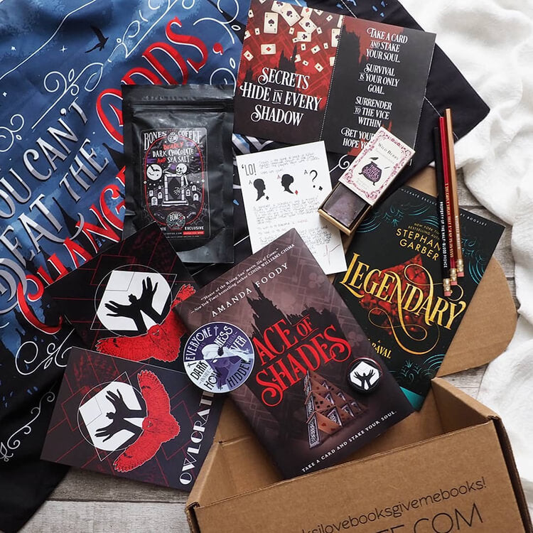 OwlCrate April 2018 'SHADOWS AND SECRETS' Box