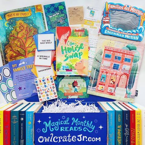 OwlCrate Jr's 'FAMILY TIES' Box