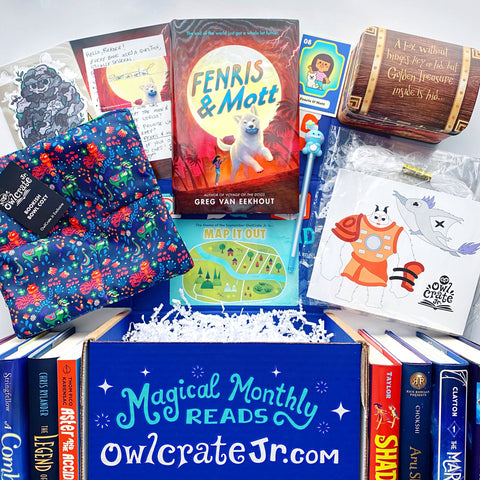 OwlCrate Jr's 'MYTHICAL BEASTS' Box