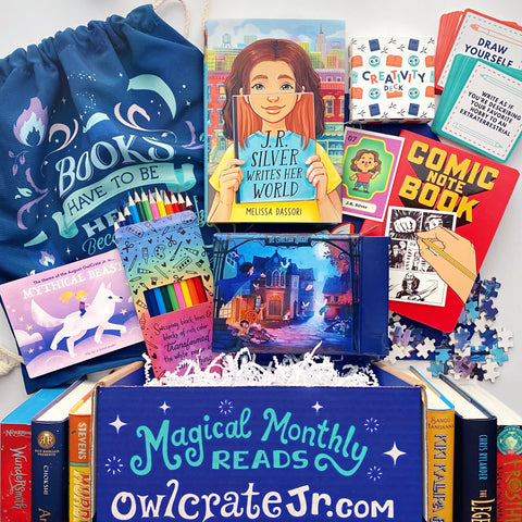 OwlCrate Jr's 'JUMP OFF THE PAGE' Box